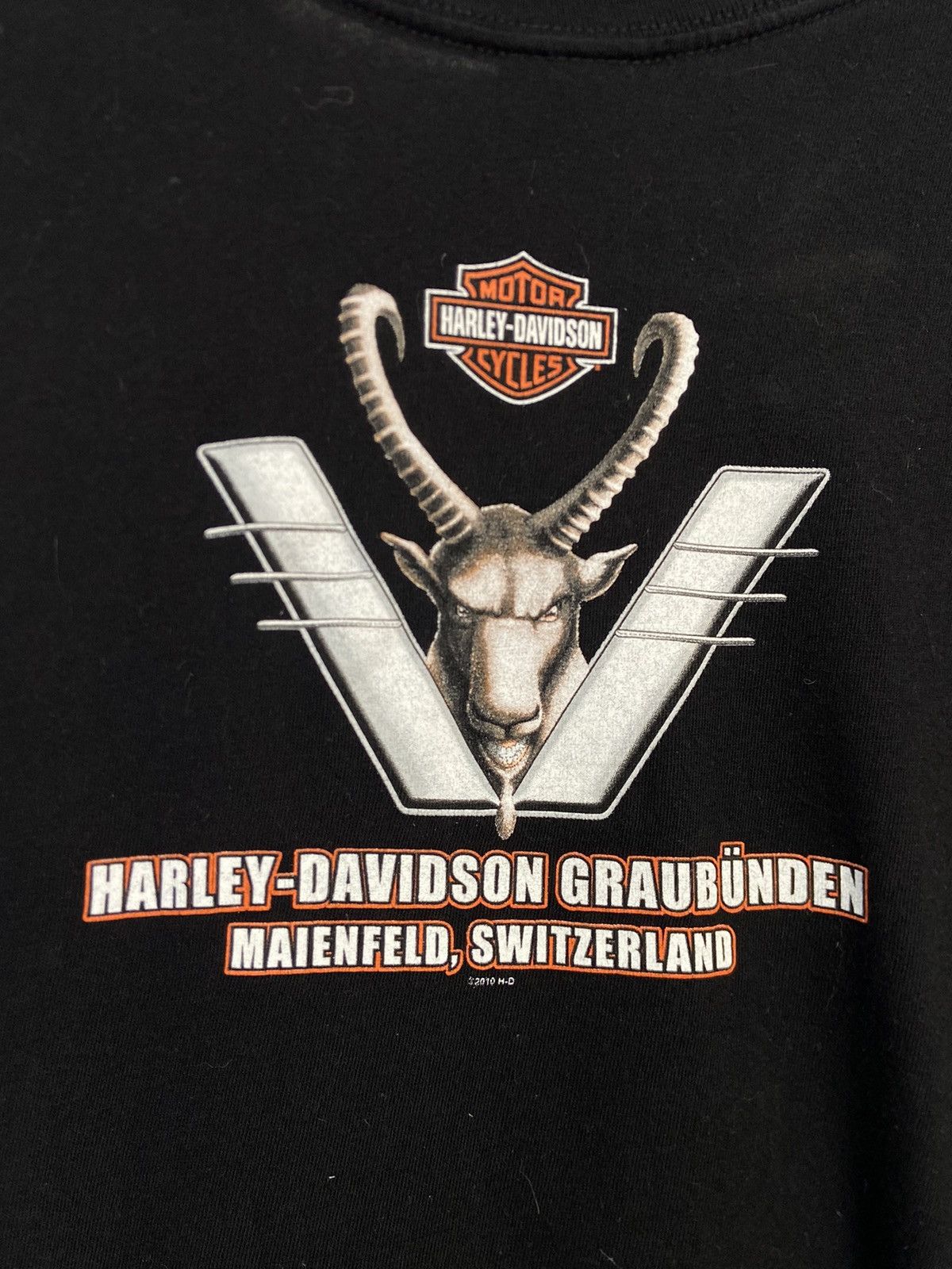 Vintage Harley Davidson Vintage T-Shirt 2010 Size US M / EU 48-50 / 2 - 7 Thumbnail