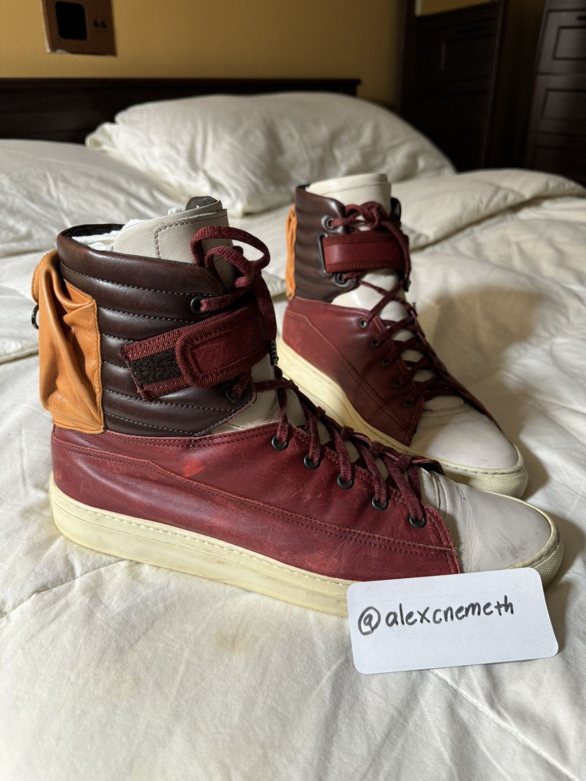Raf Simons RARE Raf Simons *red* Astronaut Sneaker Size US 11 / EU 44 - 1 Thumbnail