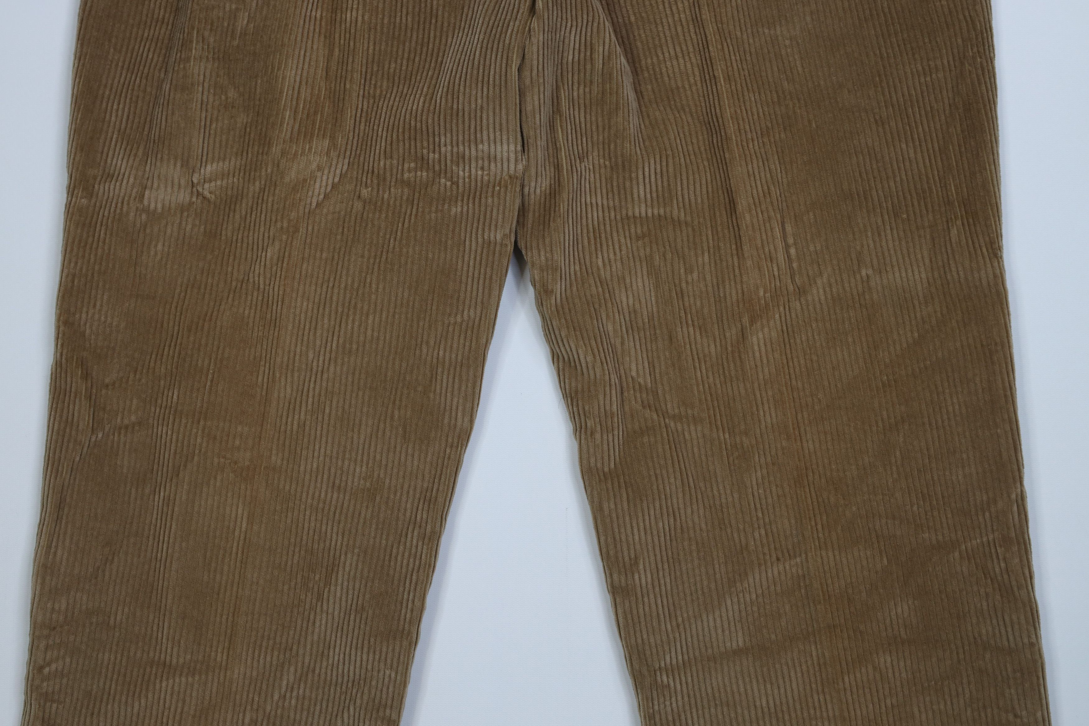 Vintage Vintage 90s Streetwear Relaxed Wide Leg Corduroy Chino Pants Size US 38 / EU 54 - 14 Thumbnail