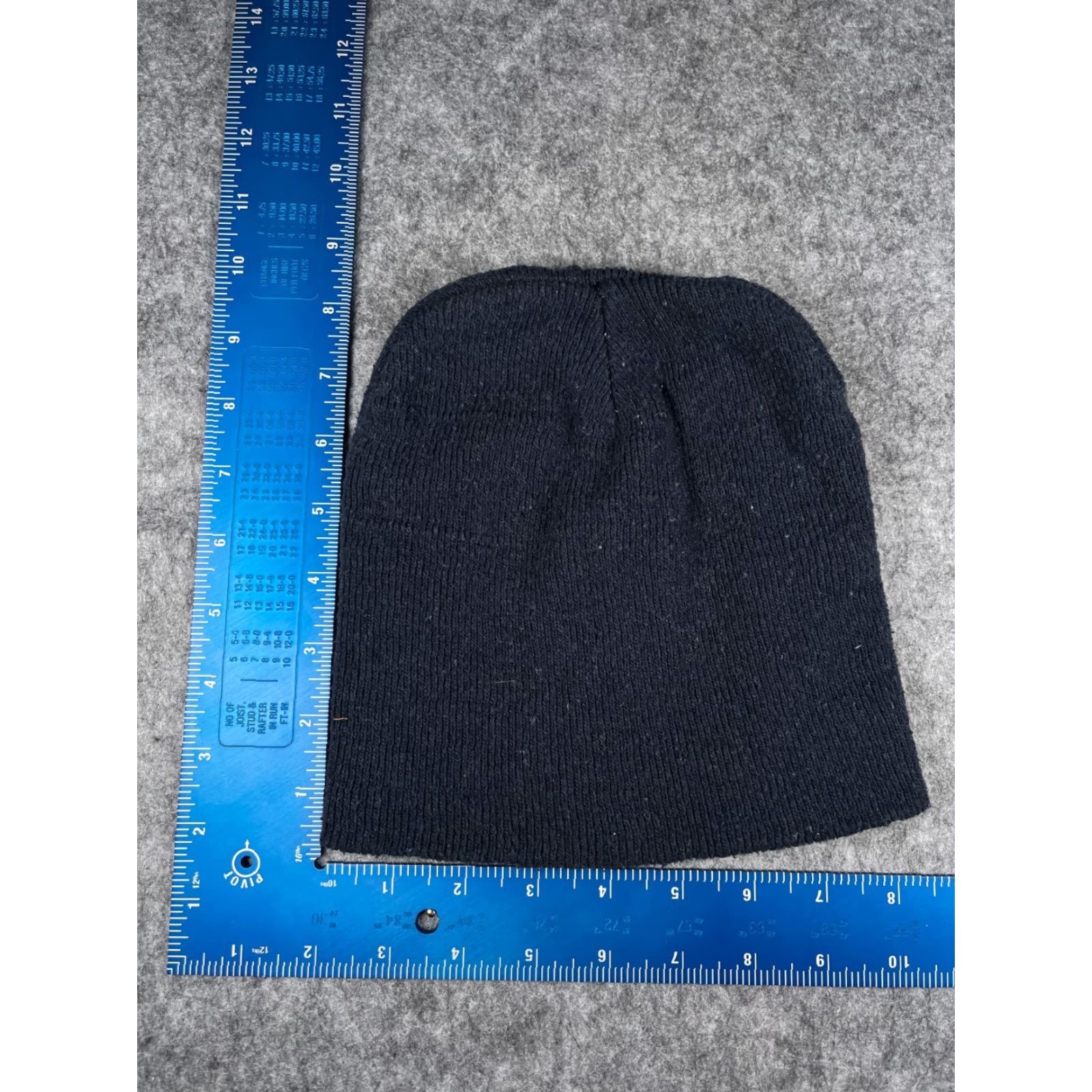 Vintage Beanie Toque Adult Size One Size Blue Knit 100% Acrylic Winter Outdoors Pattern Striped Hats Casual Workwear Men Beanie Winter Blues 90s? Size ONE SIZE - 3 Thumbnail