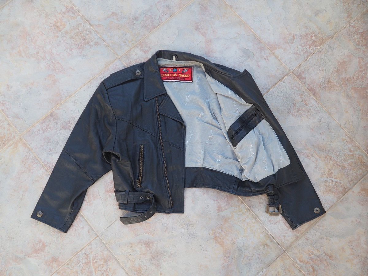 Other Uncle Sam vintage leather biker jacket, Dragon Collection Size US XL / EU 56 / 4 - 3 Thumbnail