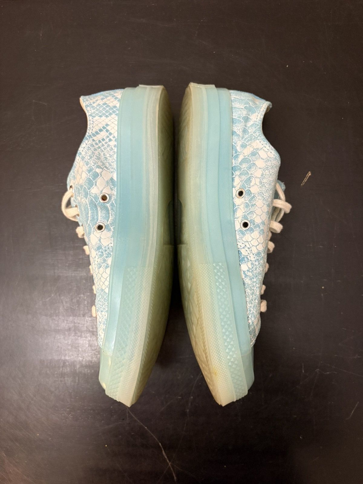 Converse Converse Chuck Taylor All Star 70 Ox Golf Wang Python Blue Size US 8.5 / EU 41-42 - 3 Thumbnail
