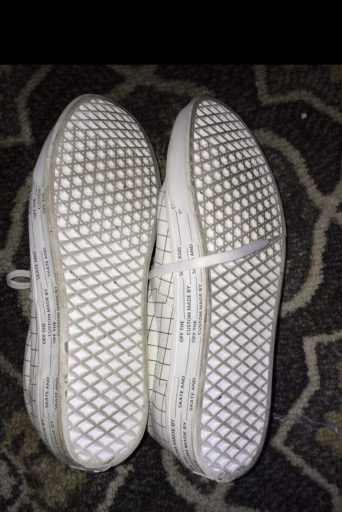 Vans Vans custom made by skate and destroy shoes size 13 used Size US 13 / EU 46 - 4 Thumbnail