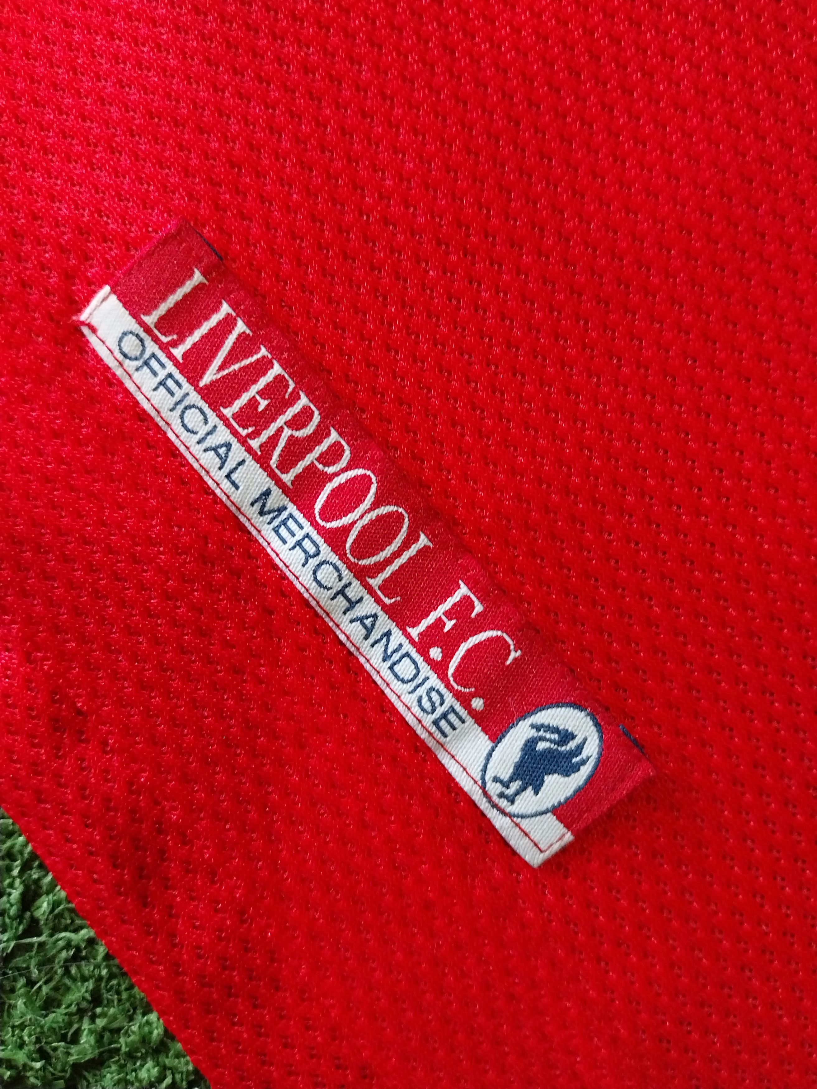 Reebok Liverpool home 1998/1999 debut gerrard jersey football Size US M / EU 48-50 / 2 - 8 Thumbnail