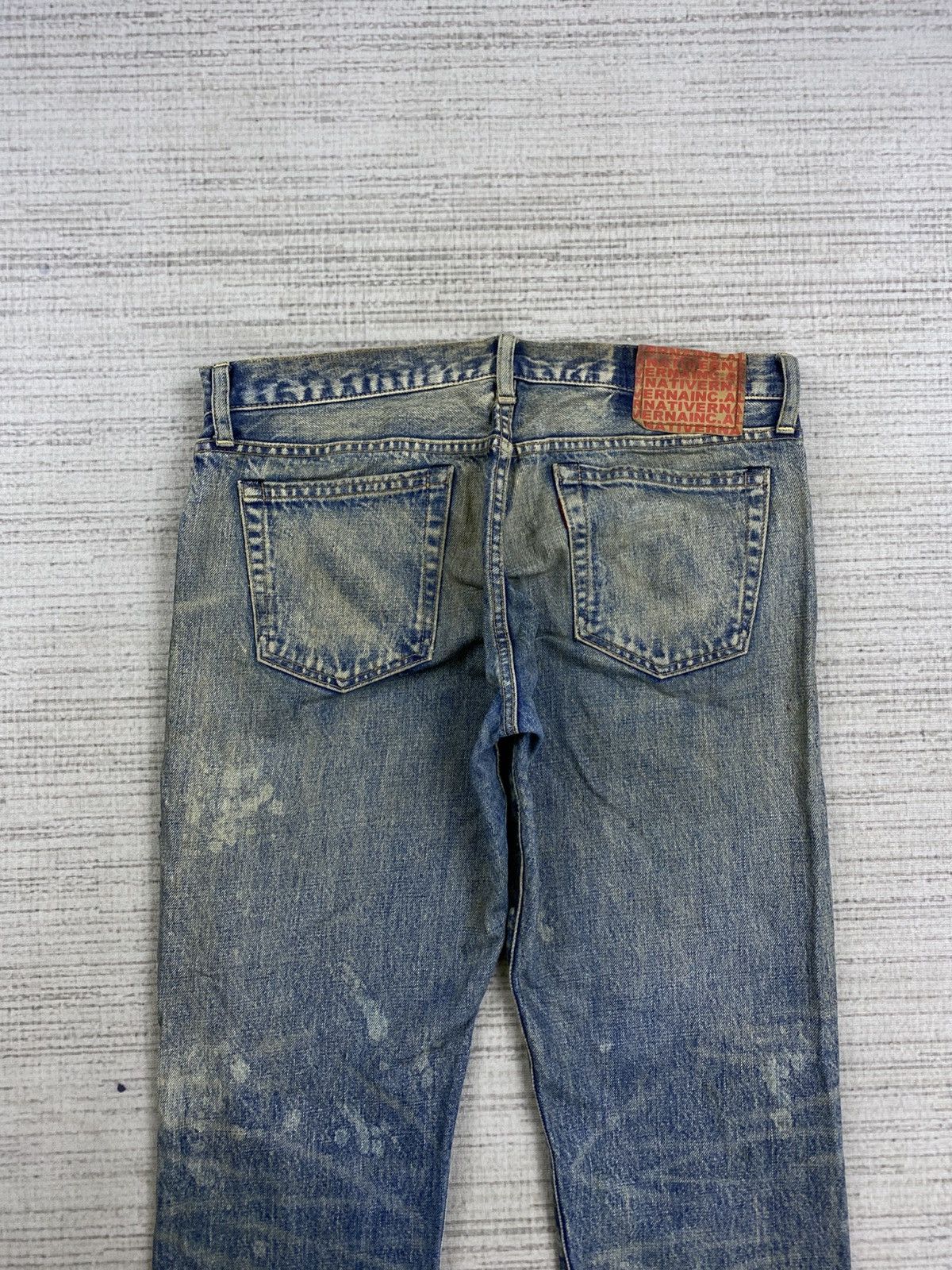 Hysteric Glamour × Native × Vintage Vintage RNA Native Distressed Denim Jeans Size US 34 / EU 50 - 8 Thumbnail