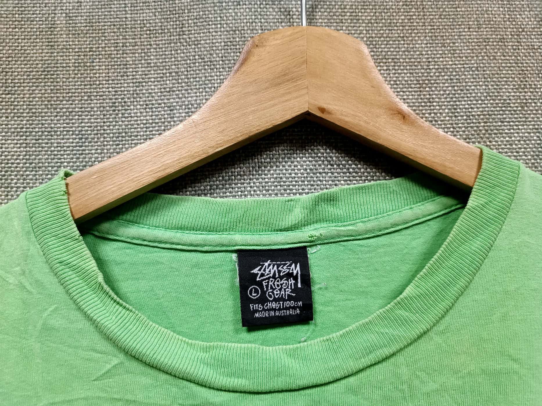 Stussy vintage 90s t shirt stussy very rare Size US L / EU 52-54 / 3 - 3 Thumbnail