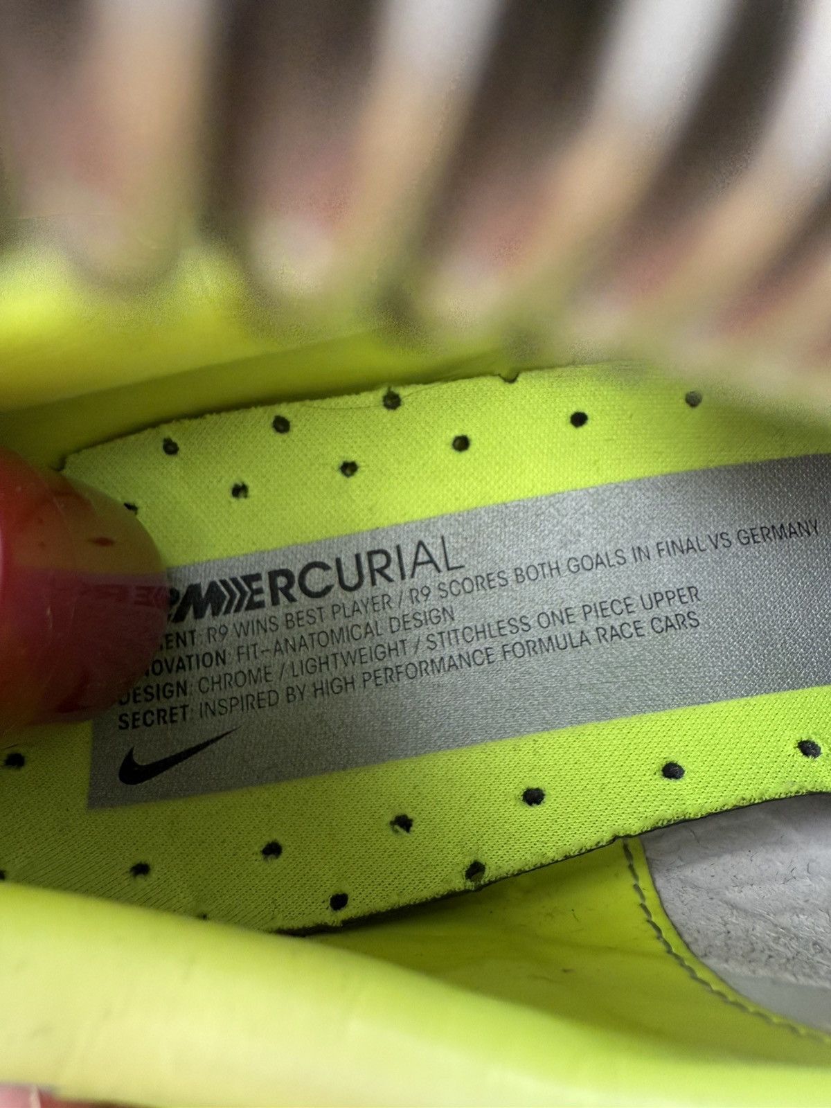 Nike Nike Mercurial Vapor 9 Ronaldo R9 „Best player” Size US 7 / EU 40 - 14 Thumbnail