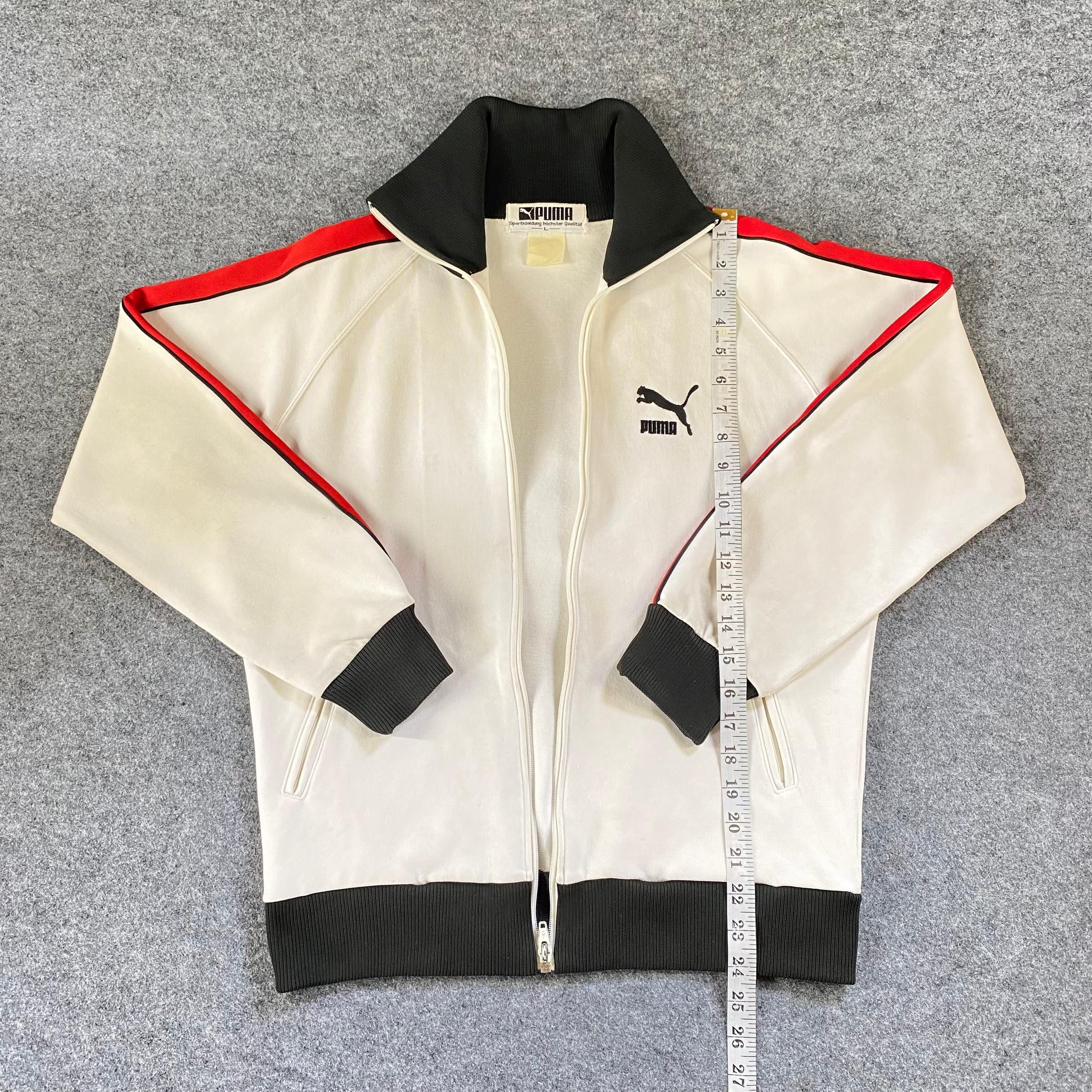 Puma Vintage 90s Puma Tracktop Jacket Size US L / EU 52-54 / 3 - 4 Thumbnail