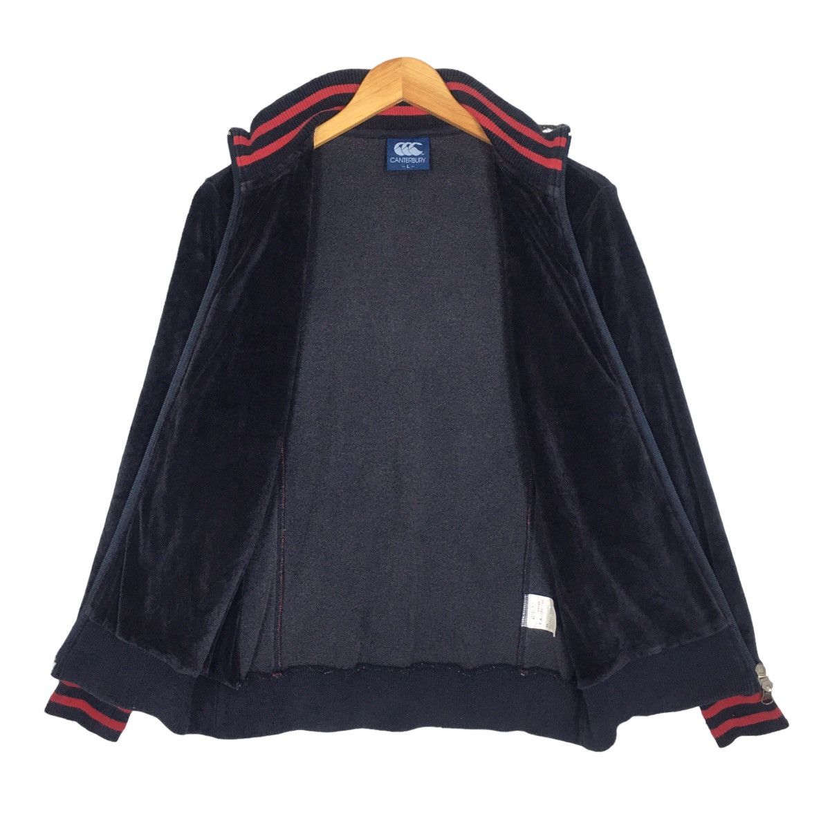 Canterbury of New Zealand Centerbury Rugby Club Valvet ZipperUp Jacket Size L / US 10 / IT 46 - 6 Thumbnail