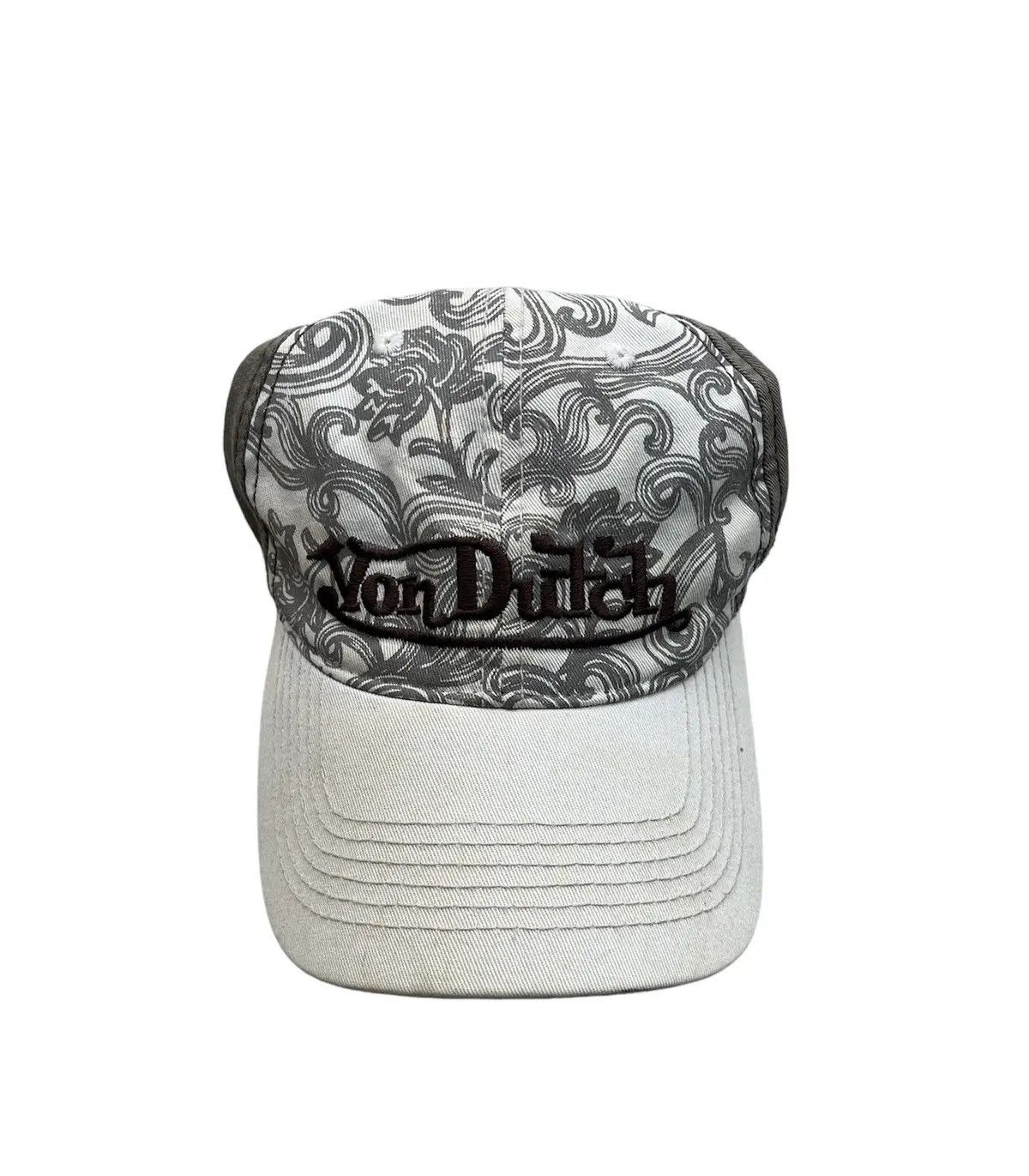 Von Dutch Hat Cap Dual Tone Colour Pattern Von Dutch Size ONE SIZE - 1 Thumbnail