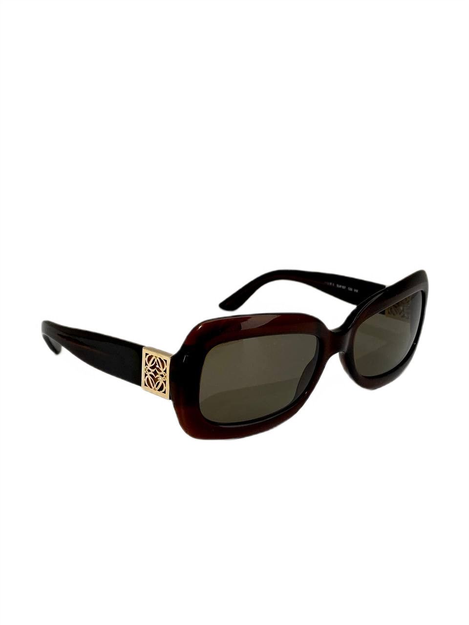 Loewe LOEWE Logo Rectangular Oversized Retro Sunglasses Vintage Size ONE SIZE - 1 Thumbnail