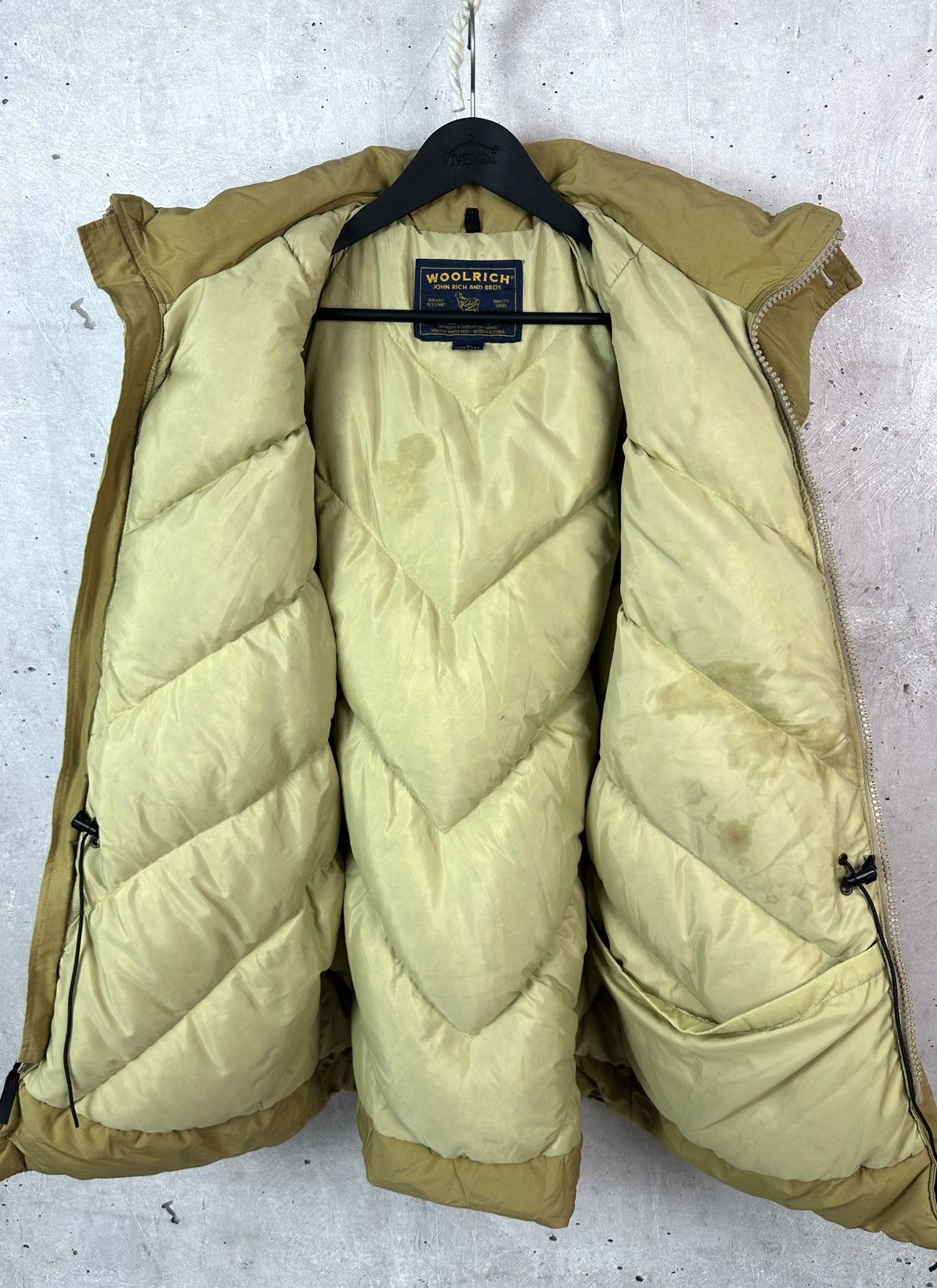 Woolrich Woolen Mills Woolrich Puffer Down Mustard Made in USA Winter Men’s Parka Size US XL / EU 56 / 4 - 19 Thumbnail