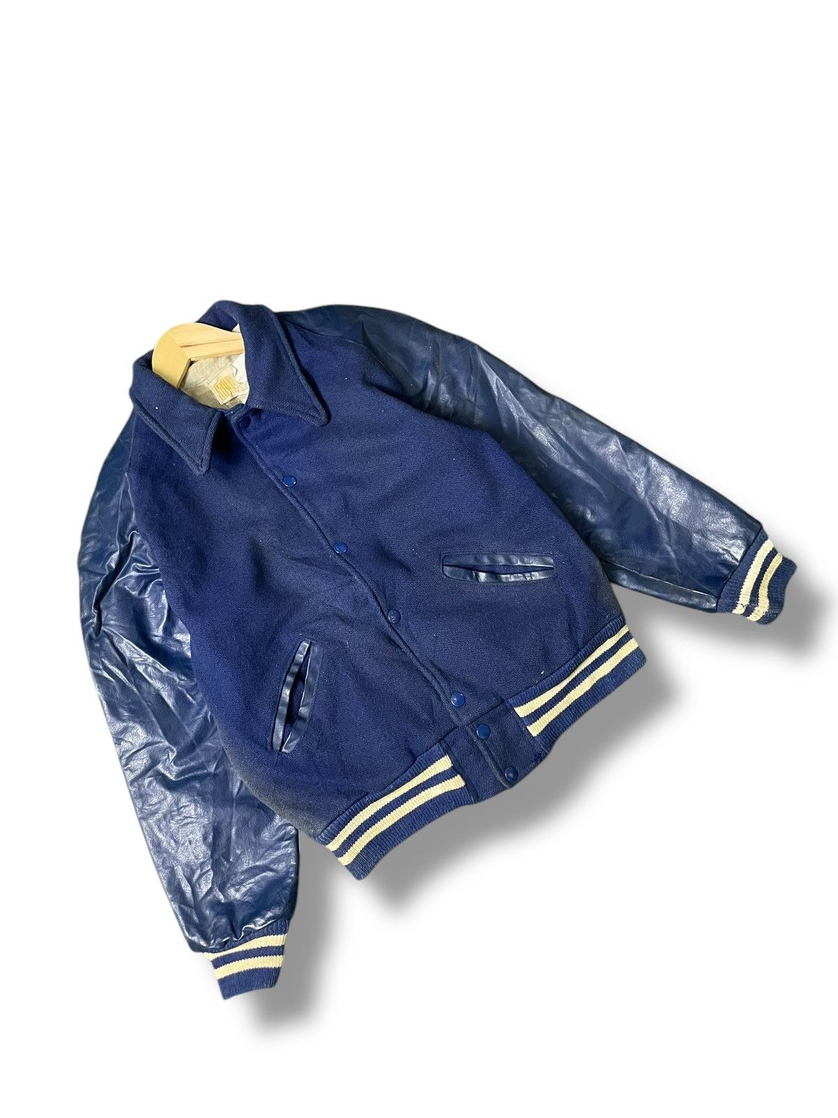 Howe × Japanese Brand × Vintage Vintage HOWE Athletic Apparel Varsity Jacket (71) Size US XXS / EU 40 - 3 Thumbnail