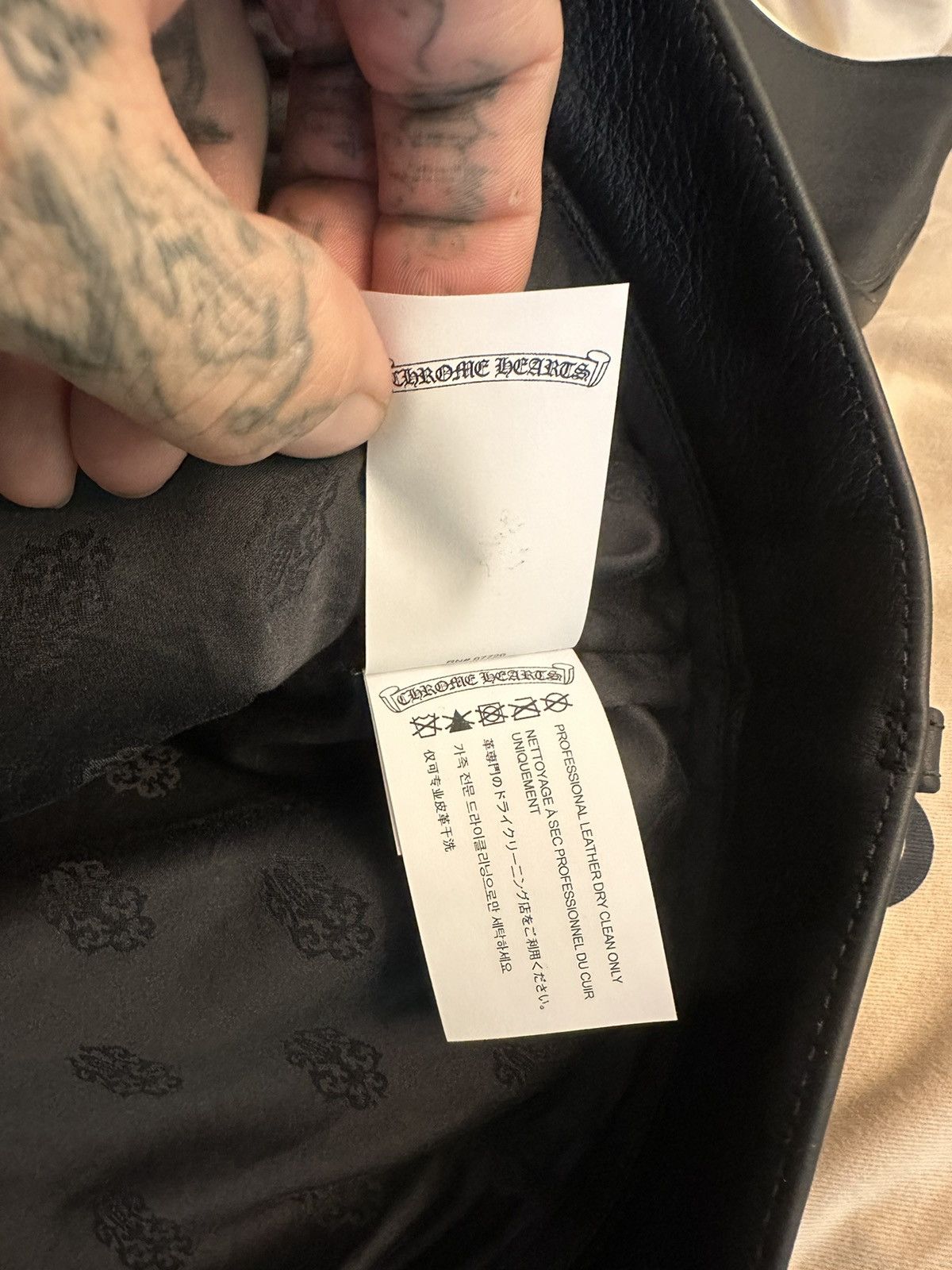 Chrome Hearts Chrome Hearts NEW sz 40 XXXL LEATHER Jeans Size US 40 / EU 56 - 12 Thumbnail