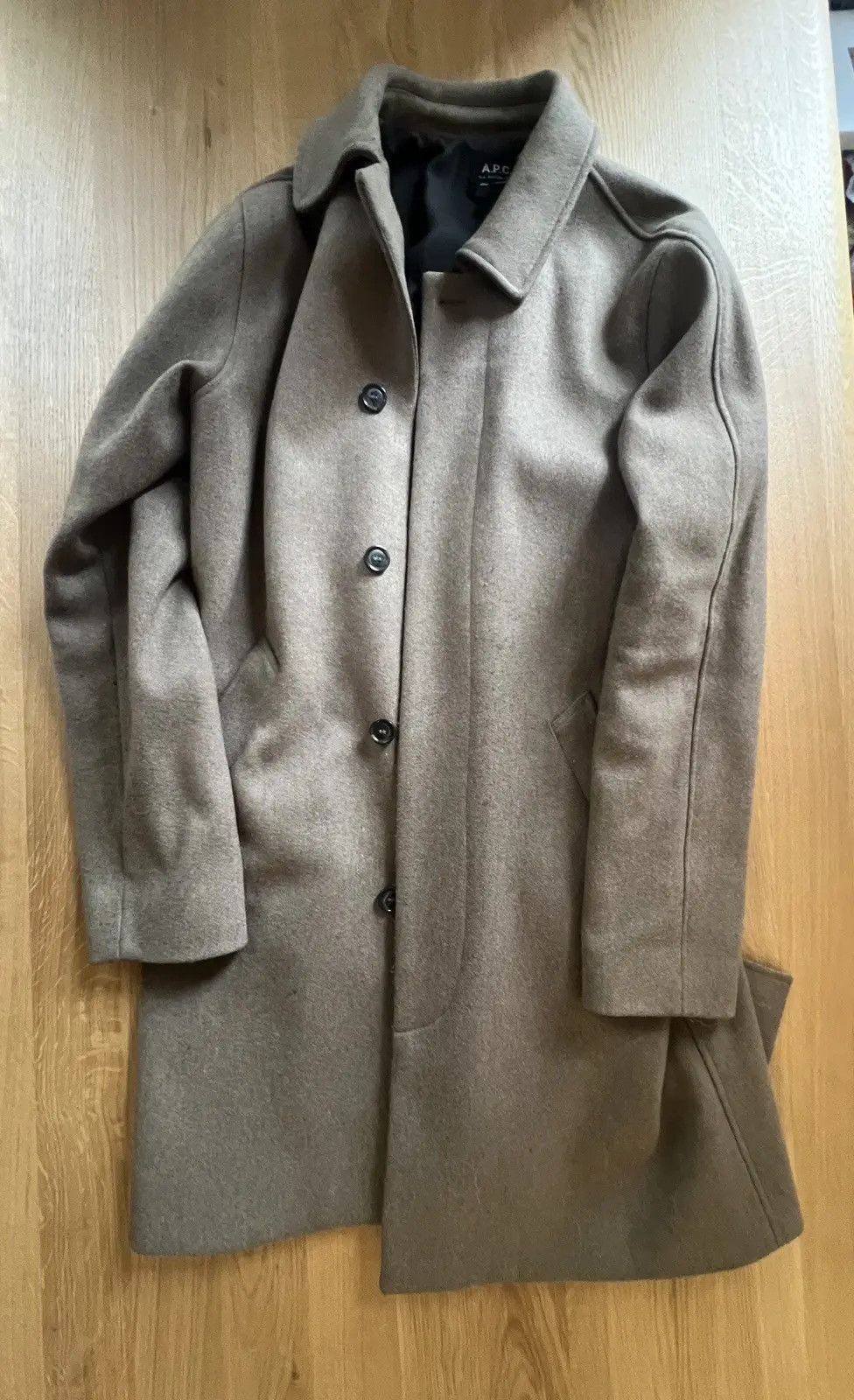 A.P.C. A.P.C. Mac Auster Wool Coat Size US S / EU 44-46 / 1 - 3 Thumbnail