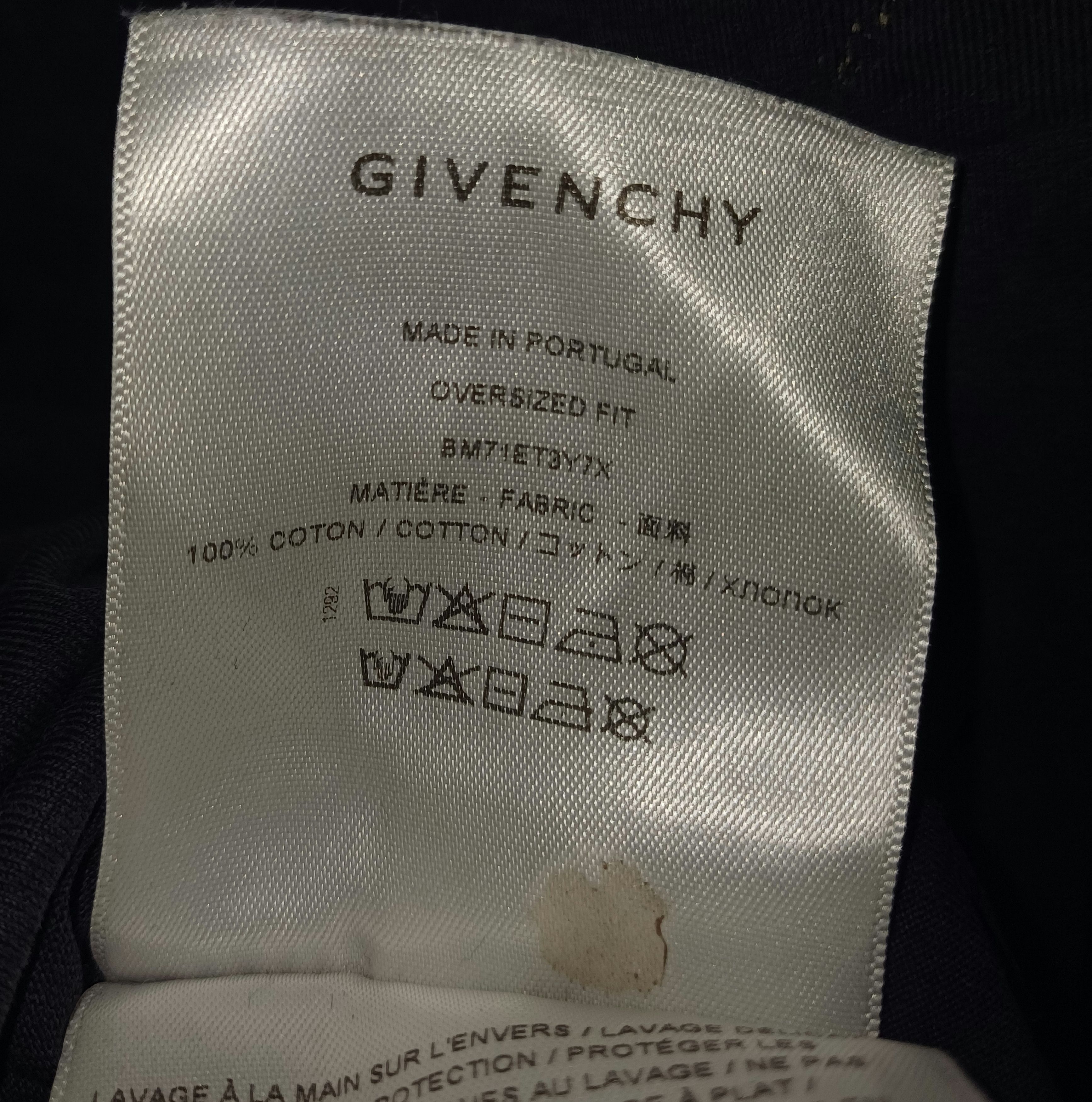 Givenchy Givenchy Multi Metal Logo T-Shirt Size US L / EU 52-54 / 3 - 8 Thumbnail