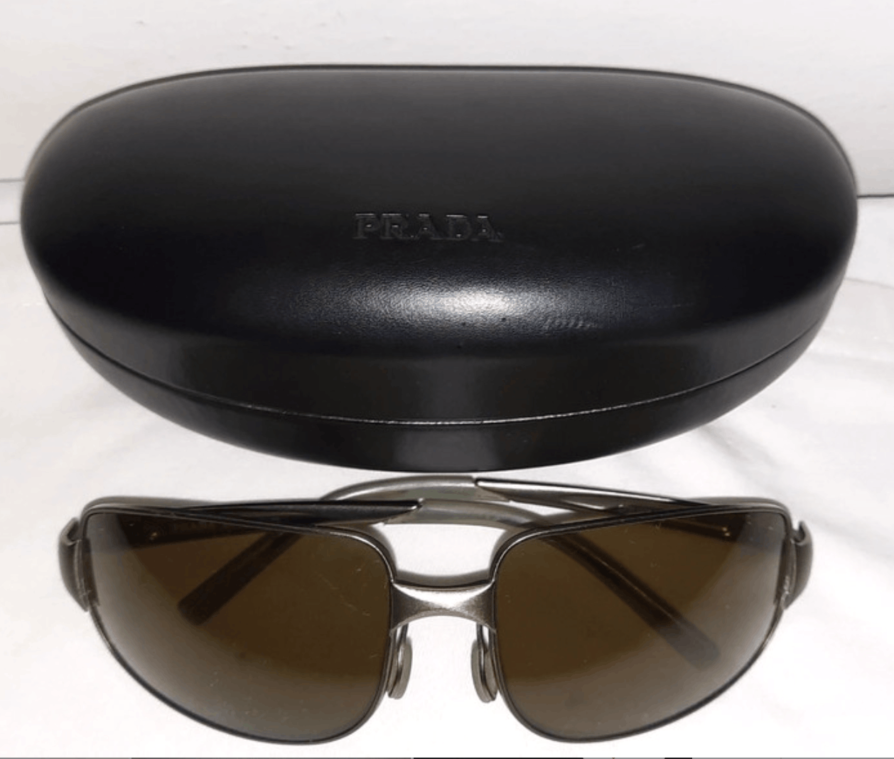Prada × Vintage PRADA Sunglasses Wrap Star Rimless Luna Rossa Size ONE SIZE - 5 Thumbnail
