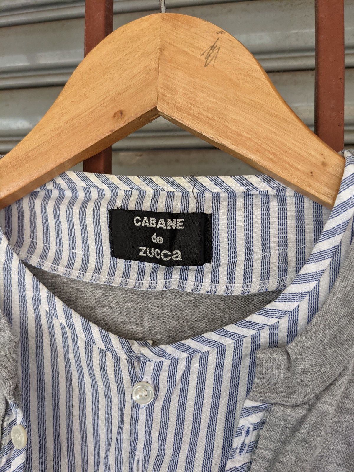 CABANE de ZUCCa CABANE DE ZUCCA DOUBLE NECK BUTTON Size S / US 4 / IT 40 - 3 Thumbnail