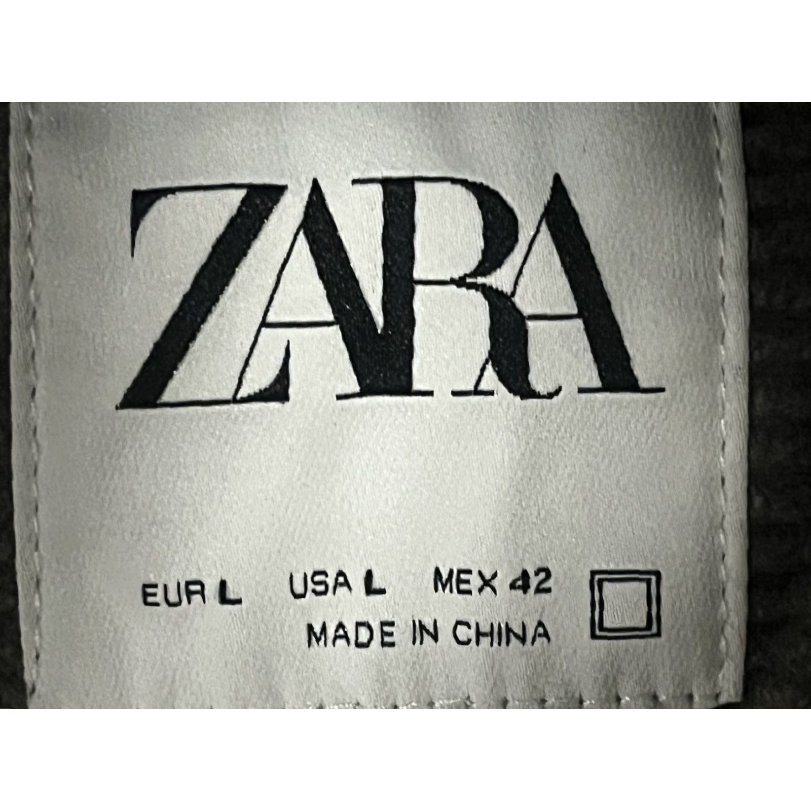 Zara Zara Blazer Women L Gray Corduroy Button Up Oversized Jacket Size L / US 10 / IT 46 - 6 Thumbnail