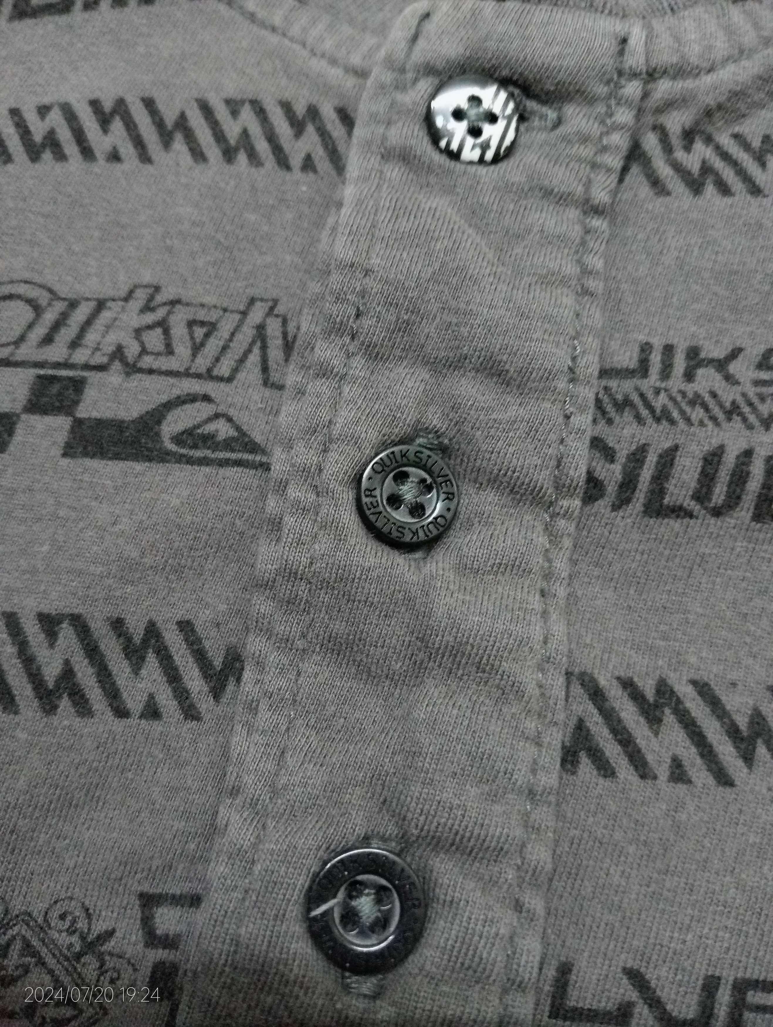 Quiksilver Quiksilver Full Printed Polo Shirts Very Rare Size US L / EU 52-54 / 3 - 4 Thumbnail