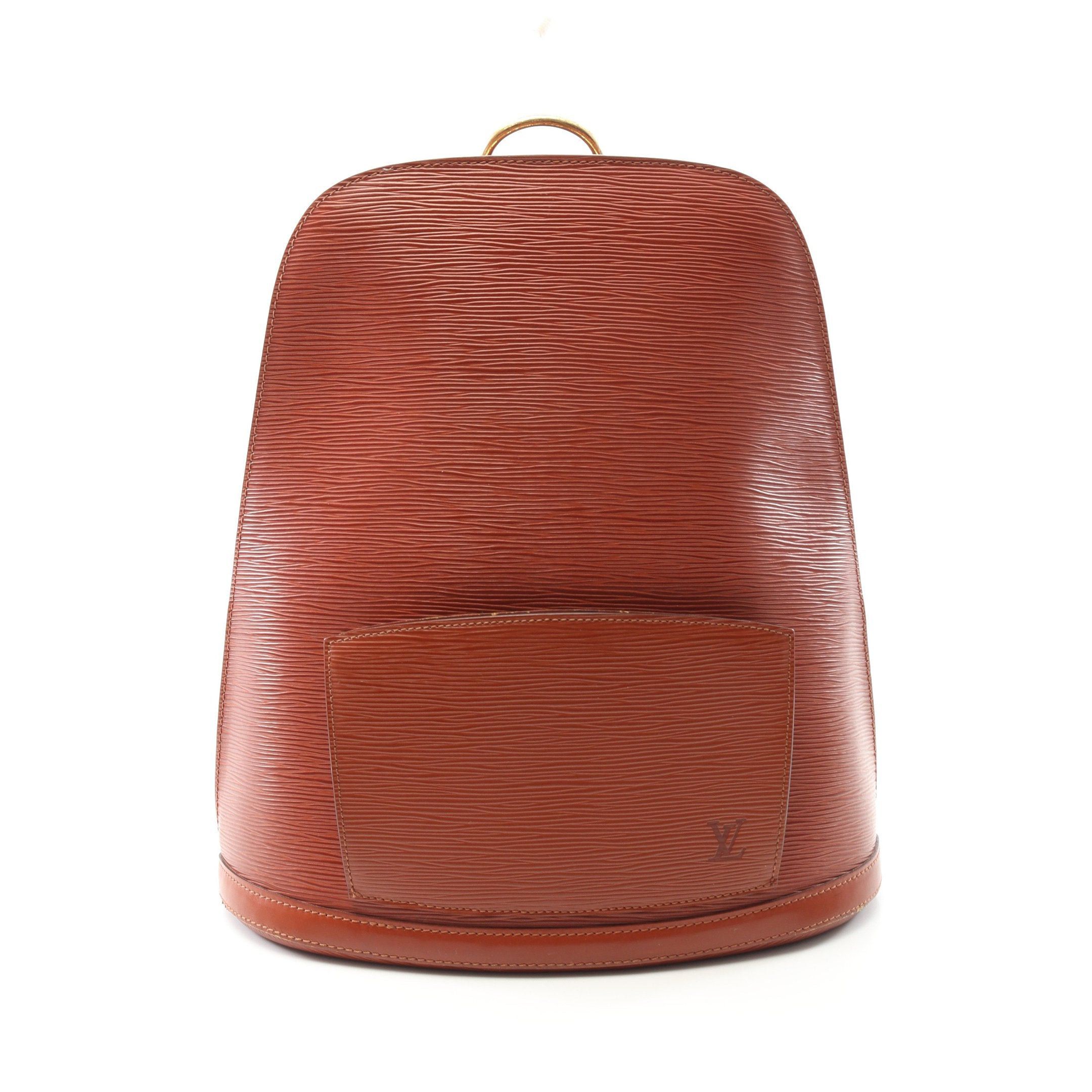 Louis Vuitton Louis Vuitton Gobelins Epi Kenya Brown Backpack Rucksack Leather Size ONE SIZE - 1 Thumbnail