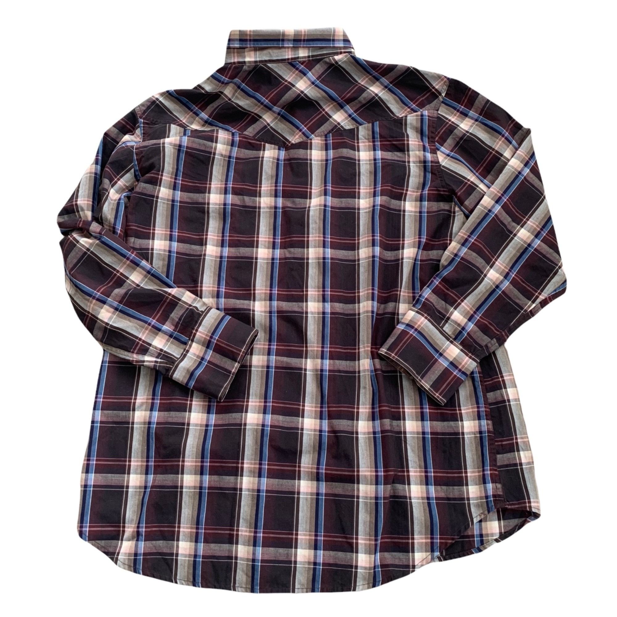 Other High Noon Pearl Snap Plaid Button Up Shirt XL Size US XL / EU 56 / 4 - 2 Thumbnail