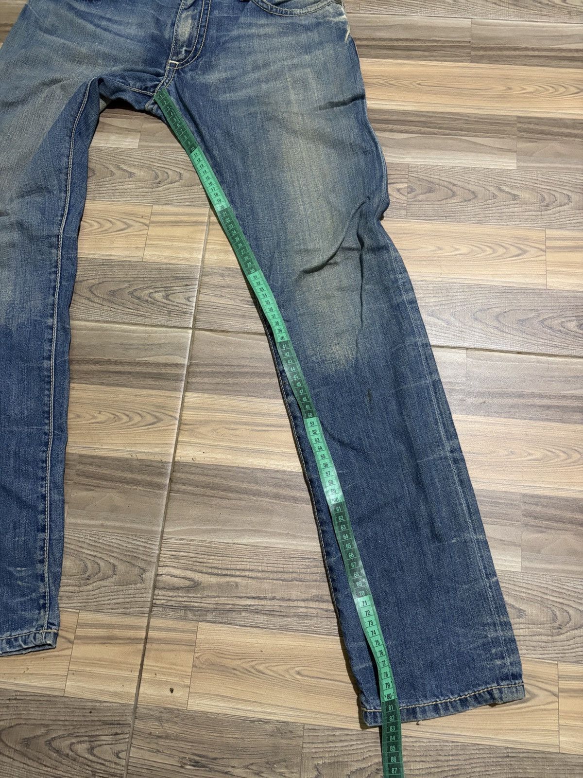 Robins Jeans ROBINS JEAN SKULL PUNK STUDDED ROCK AND ROLL JEANS SIZE 29 Size US 29 - 22 Thumbnail