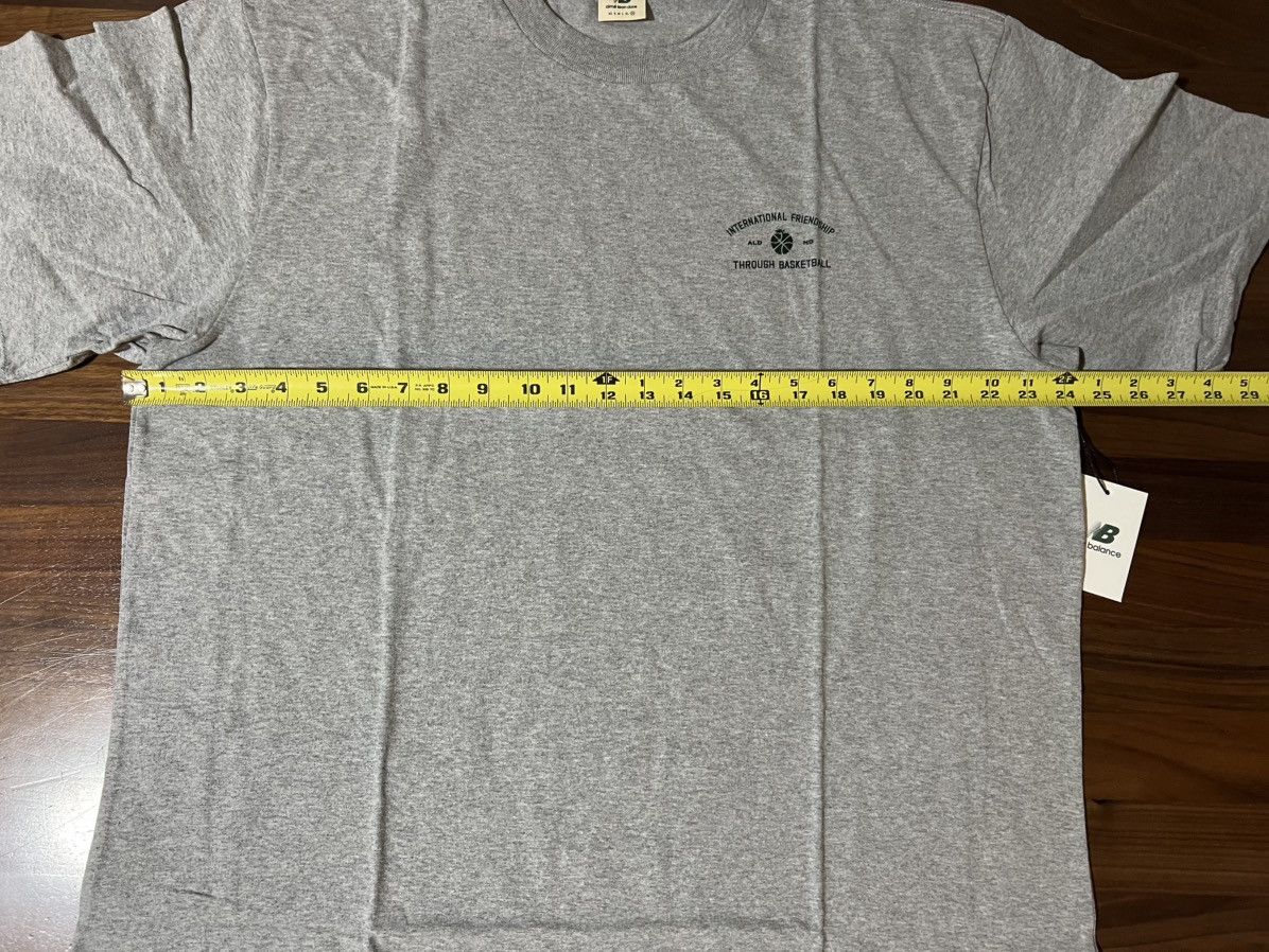 Aime Leon Dore × New Balance Aime Leon Dore ALD New Balance SONNY NY Tee XXL Grey T-Shirt Size US XXL / EU 58 / 5 - 6 Thumbnail