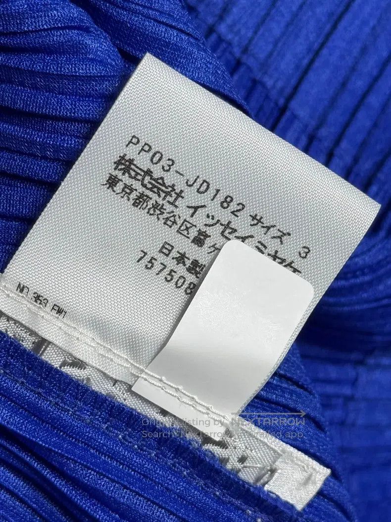 Issey Miyake Issey Miyake size:3 Blue Blazer Size S / US 4 / IT 40 - 4 Thumbnail