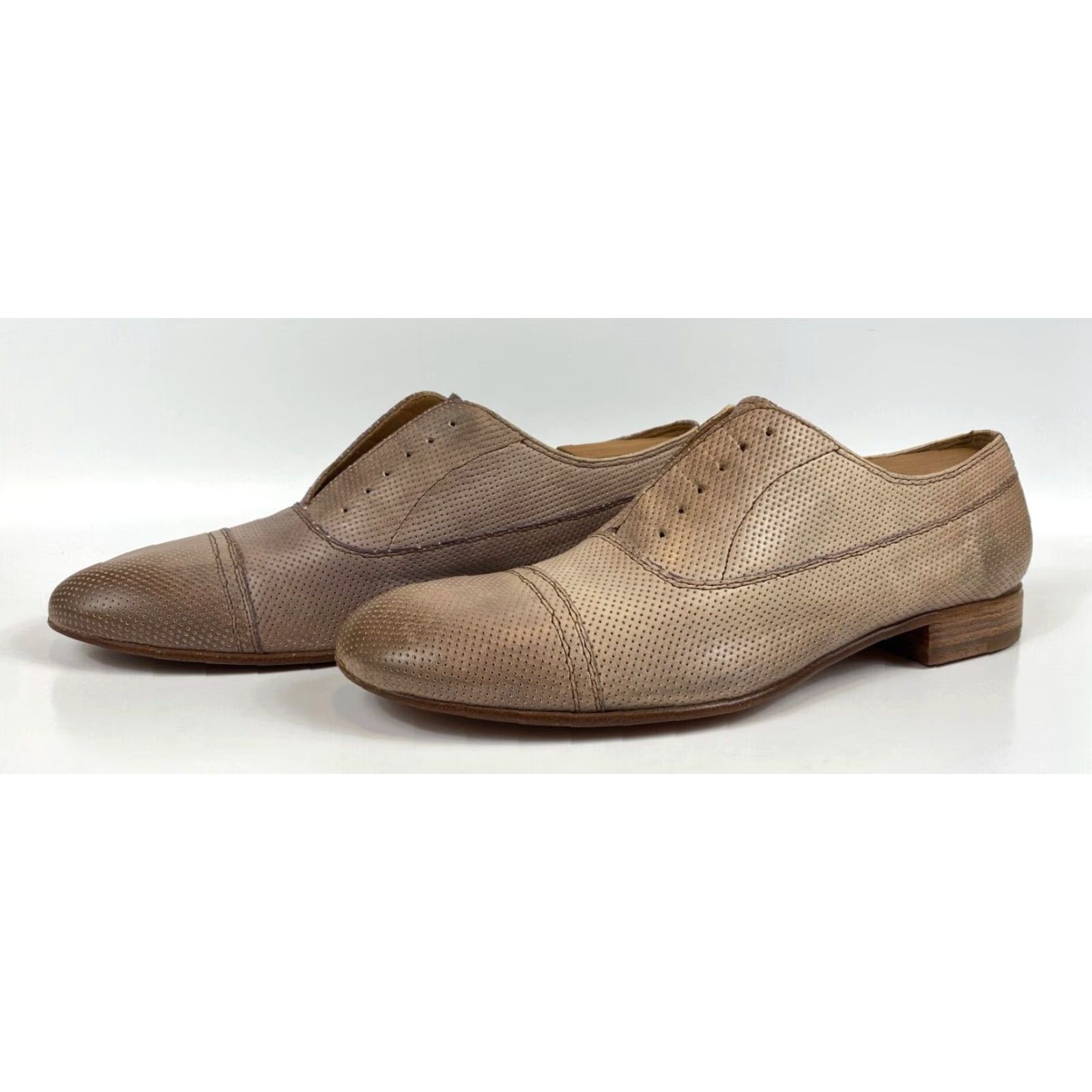 Maison Margiela Maison Martin Margiela Paris Cap Toe Leather Shoes Made in Italy Sz EU 44 US 11 Size ONE SIZE - 4 Thumbnail