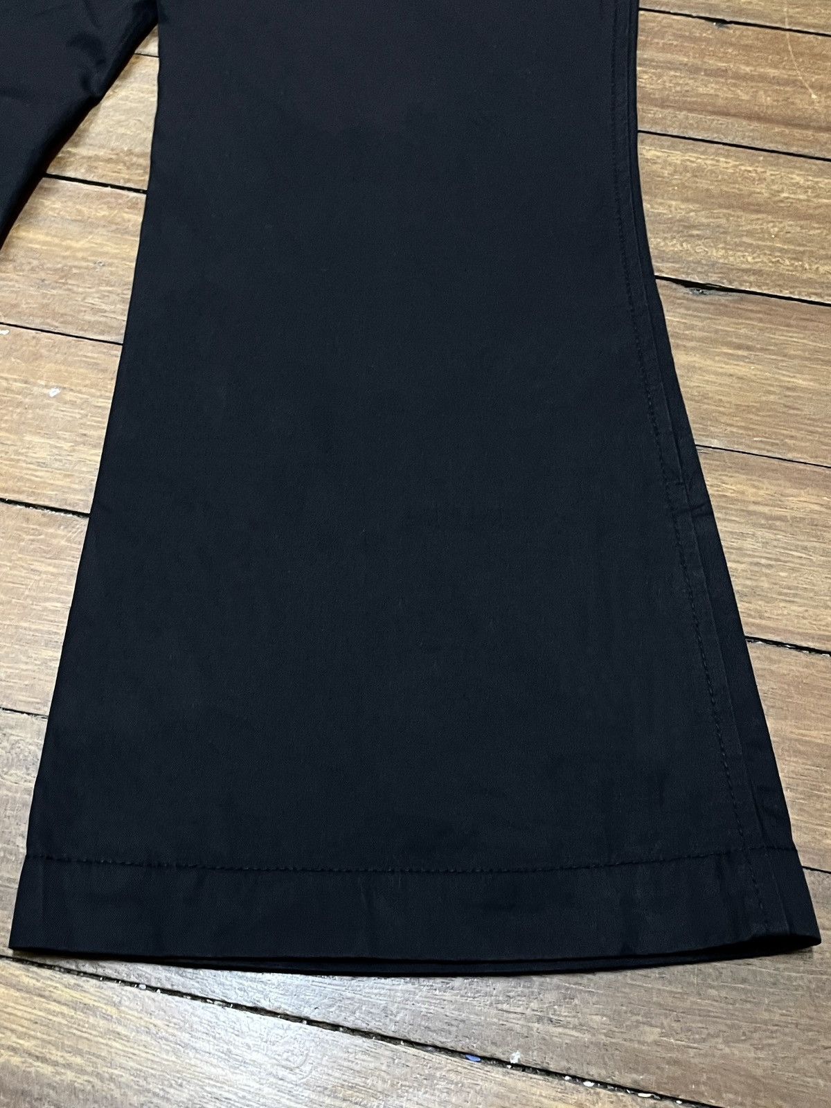Comme des Garcons AD2002 Vintage Tricot Comme Des Garcons Flared Cropped Pants Size US 29 - 6 Thumbnail