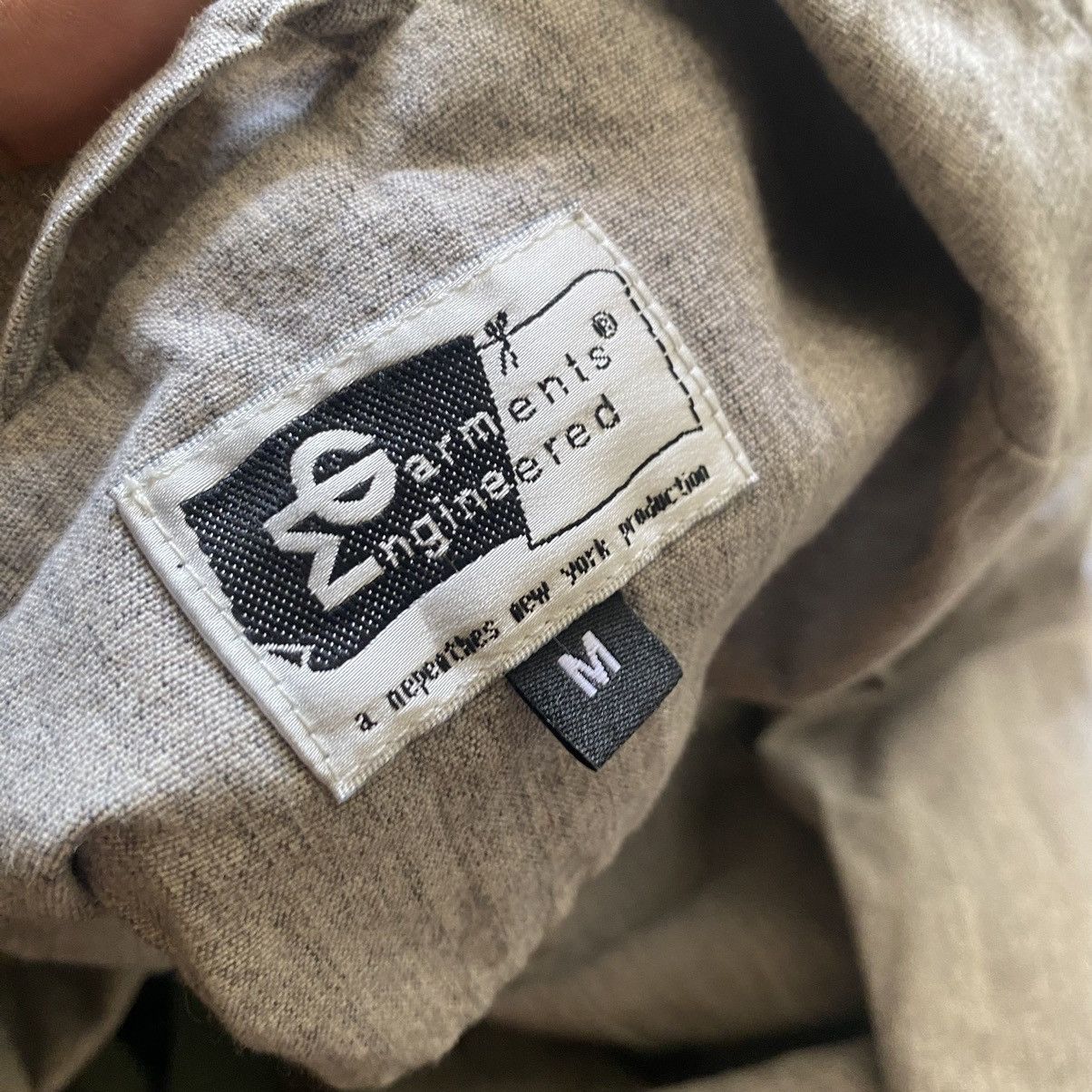 Engineered Garments gray cotton blazer + cotton waist Size US M / EU 48-50 / 2 - 17 Thumbnail