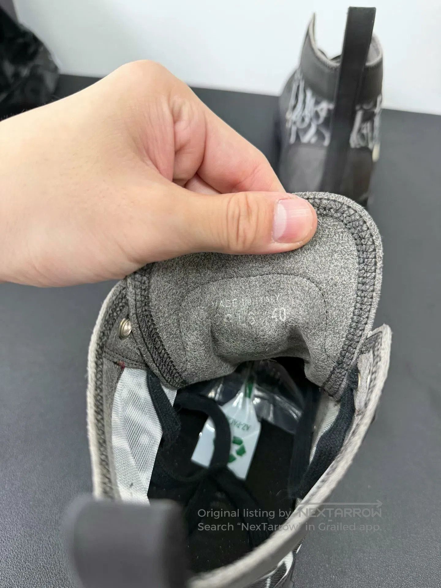 Dior dior b23 black high-top sneakers. Size US 8 / EU 41 - 5 Thumbnail