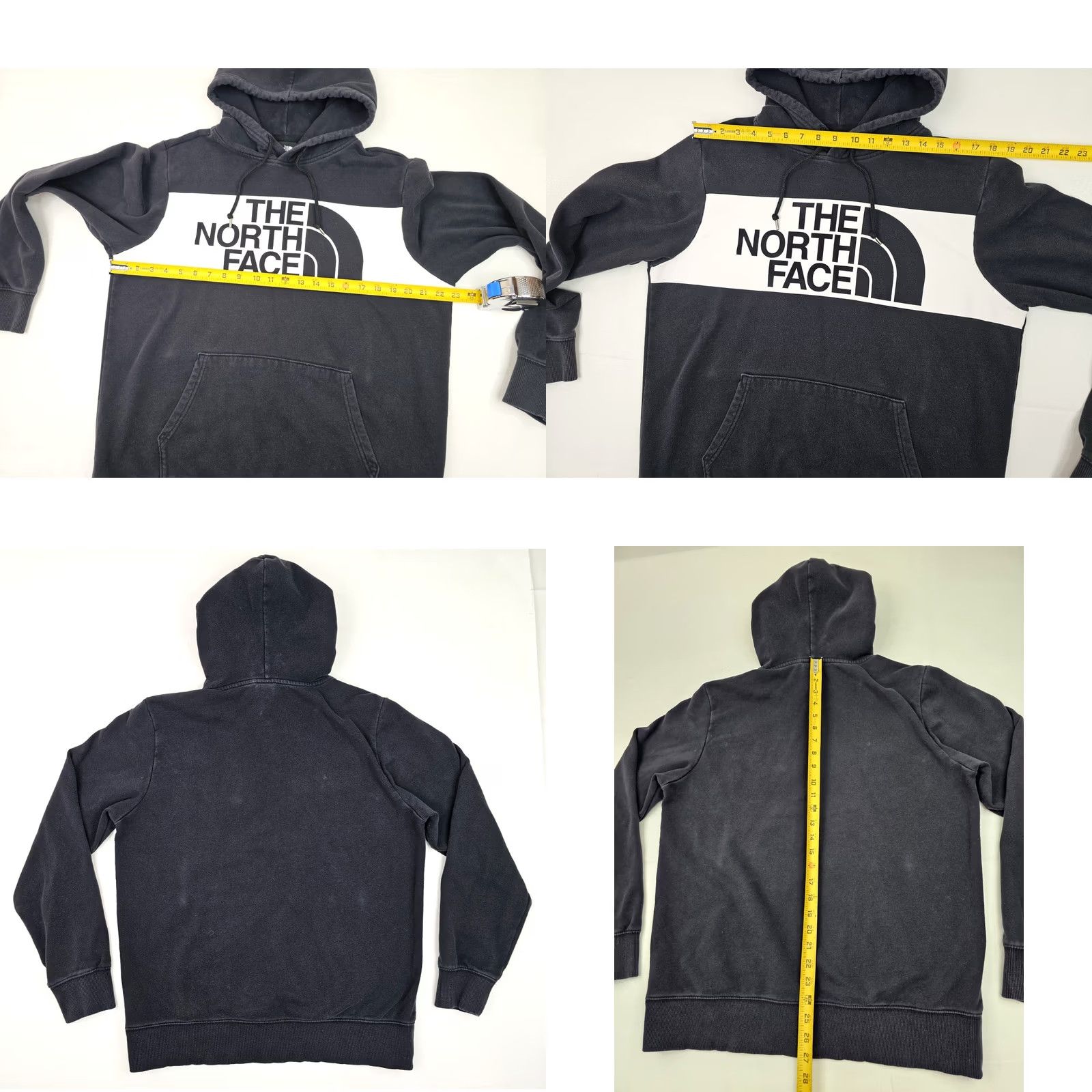 The North Face The North Face Hoodie Men L Large Logo Spell Out Sweatshirt Black Size US L / EU 52-54 / 3 - 8 Thumbnail