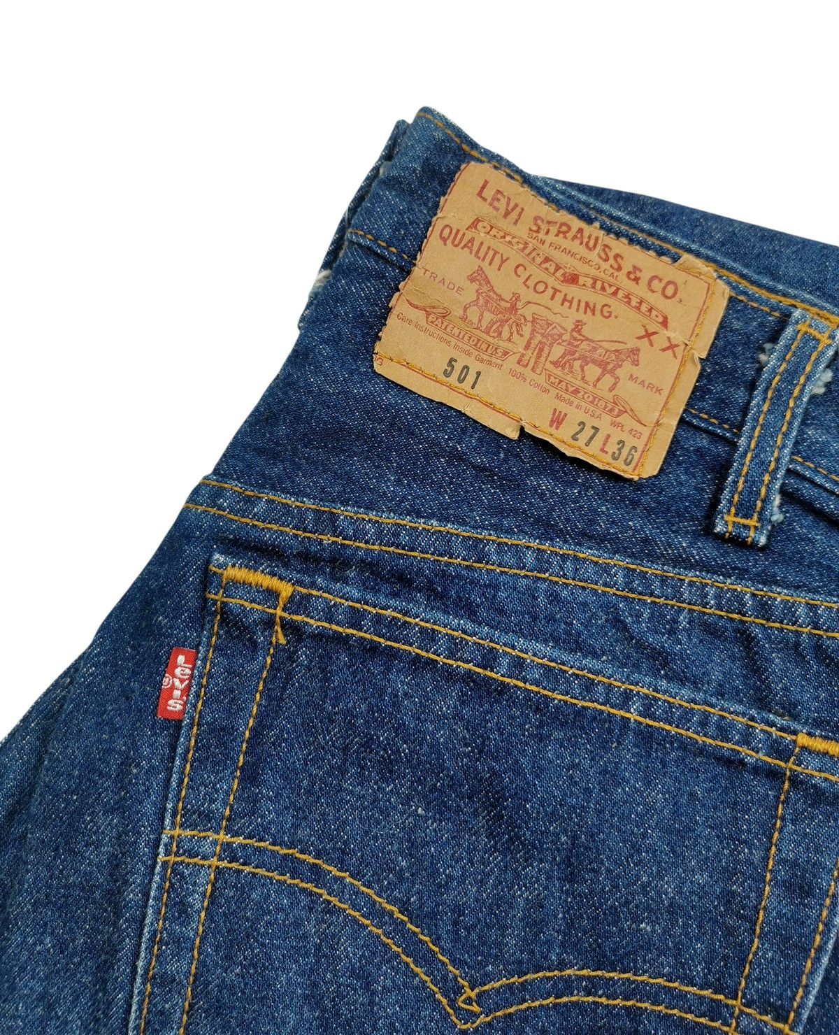 Levi's Rare Vintage Levis 501 Denim Jeans Size US 26 / EU 42 - 8 Thumbnail