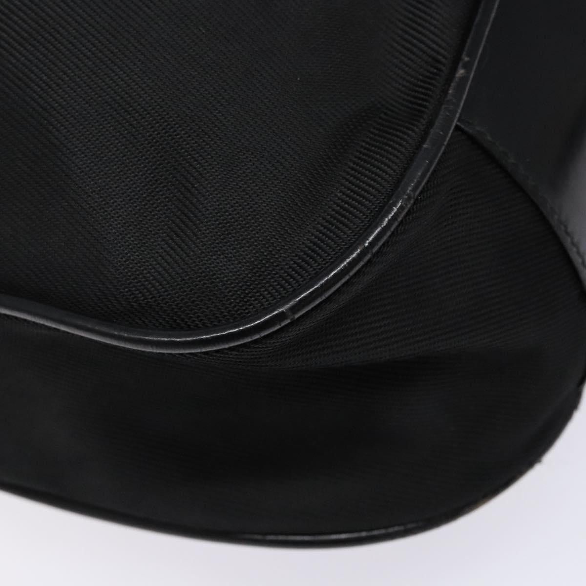 Gucci GUCCI Bamboo Shoulder Bag Nylon Black Silver 001 1553 001 Size ONE SIZE - 11 Thumbnail