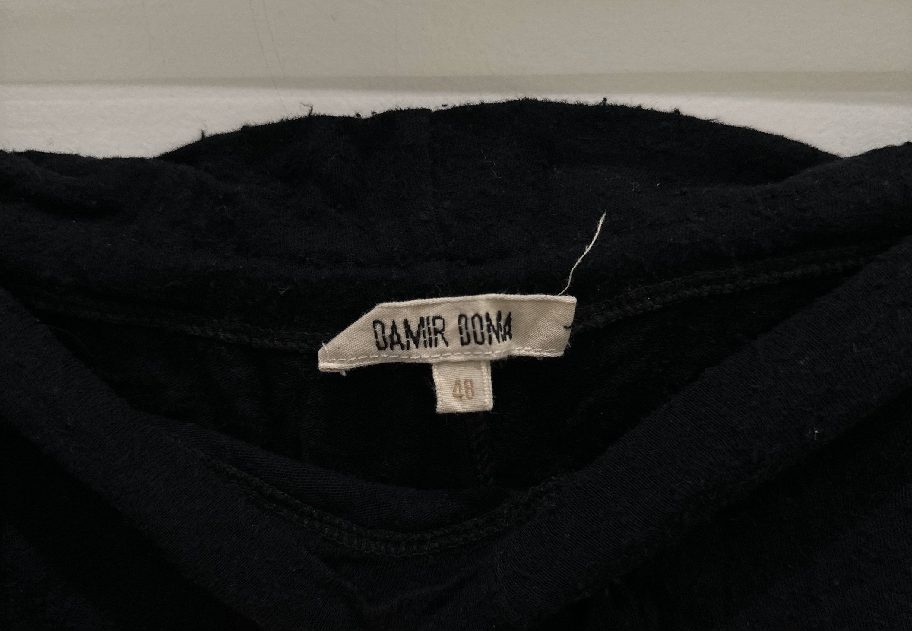 Damir Doma Textured Cotton Trousers Size US 32 / EU 48 - 3 Thumbnail