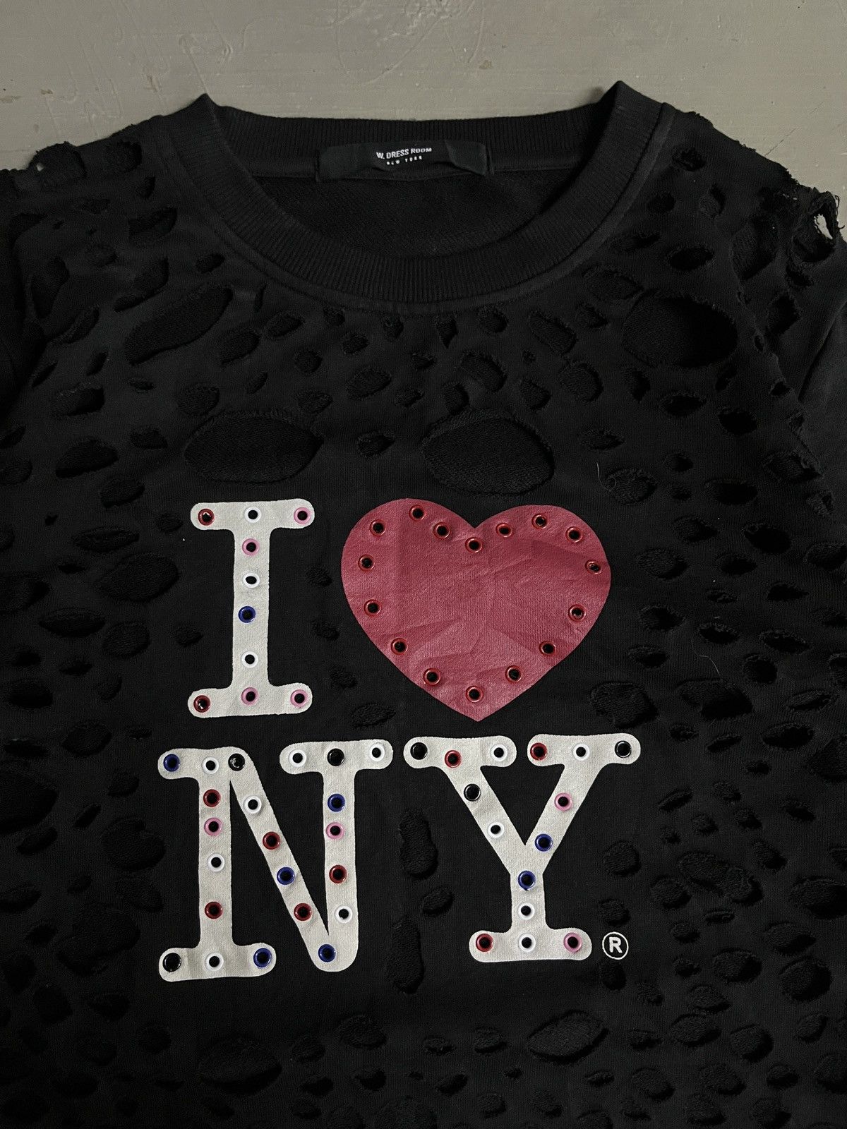 14th Addiction I Love NY Distressed inspired Raf Simons Alexander Digenova Size US M / EU 48-50 / 2 - 11 Thumbnail