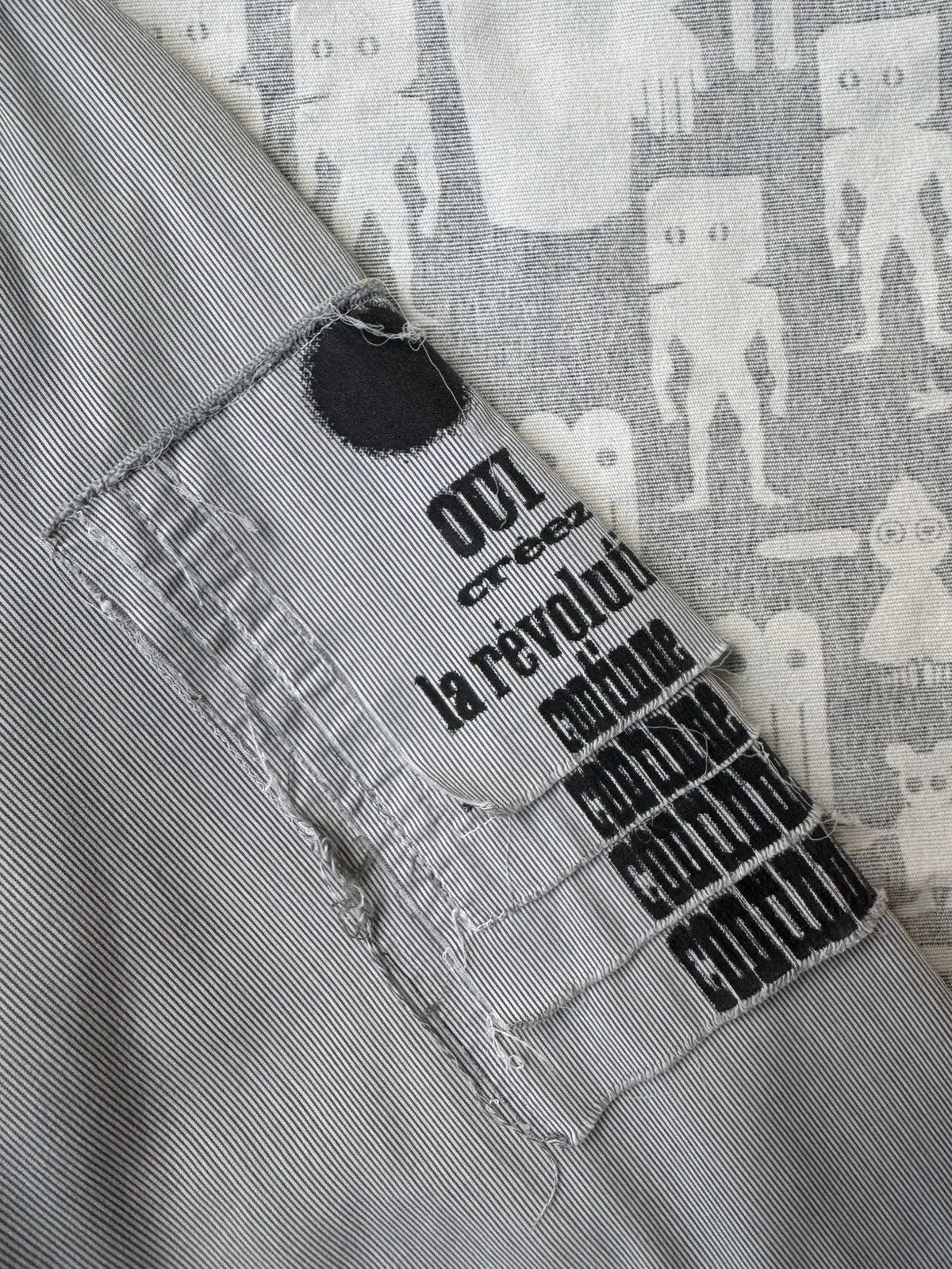 Raf Simons Raf Simons SS02 "OUI, créez, la révolution continue" Shirt Size US M / EU 48-50 / 2 - 3 Thumbnail