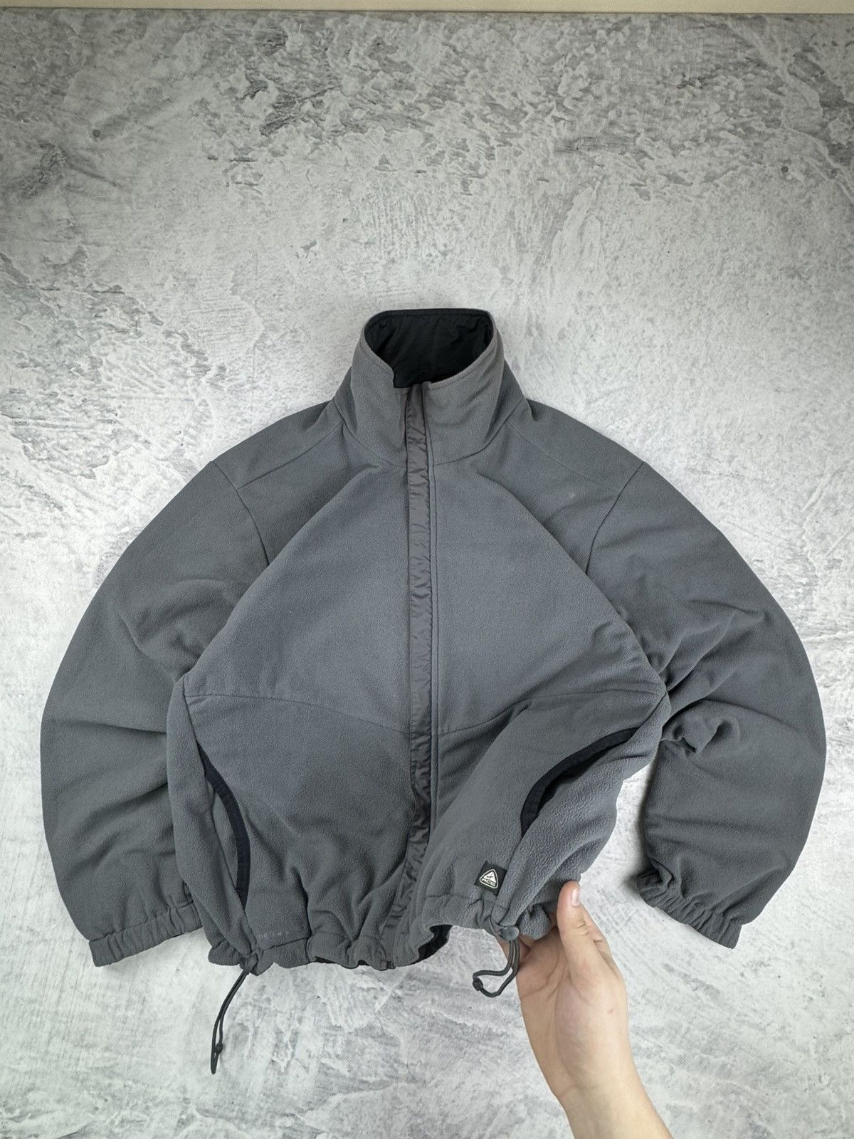 Nike × Nike ACG × Vintage NIKE ACG VINTAGE DOUBLE SIDED TEDDY FLEECE / NYLON JACKET Size US M / EU 48-50 / 2 - 6 Thumbnail