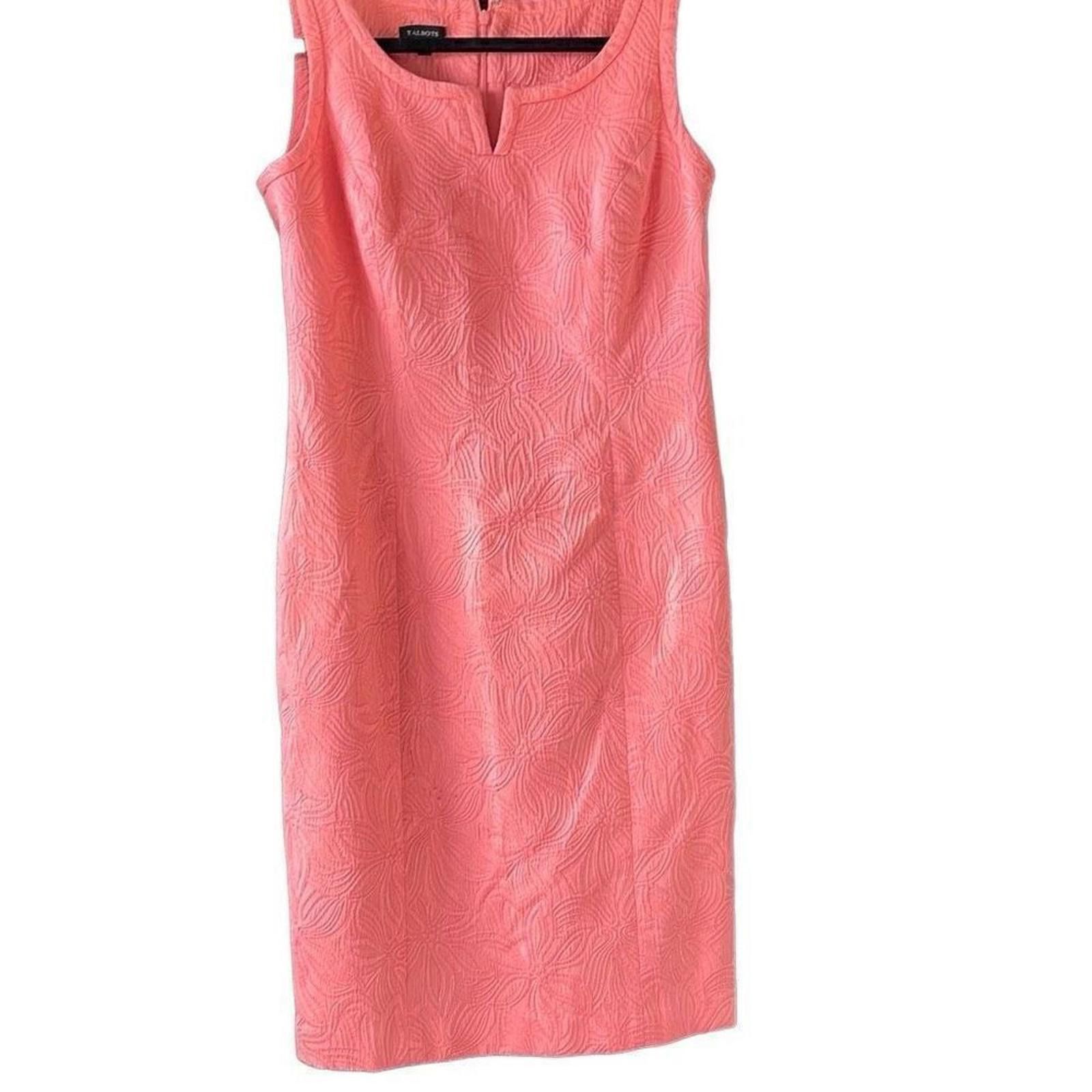 Designer Talbots peach dress size 2 Size XS / US 0-2 / IT 36-38 - 1 Thumbnail
