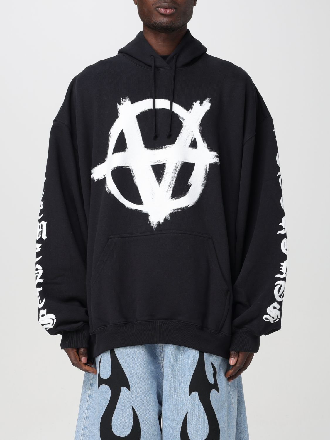 image of Vetements Sweatshirt Men Black (Size Medium)