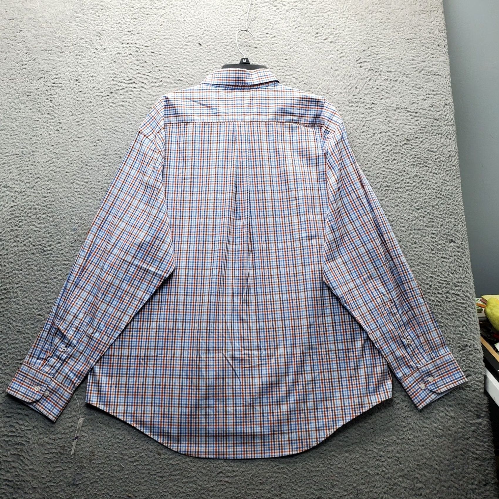 Izod IZOD Shirt Mens XXL Multi Plaid All Over Stretch Comfort Performance Button-Down Shirt Mens XXL Plaid IZOD Size US XXL / EU 58 / 5 - 2 Thumbnail