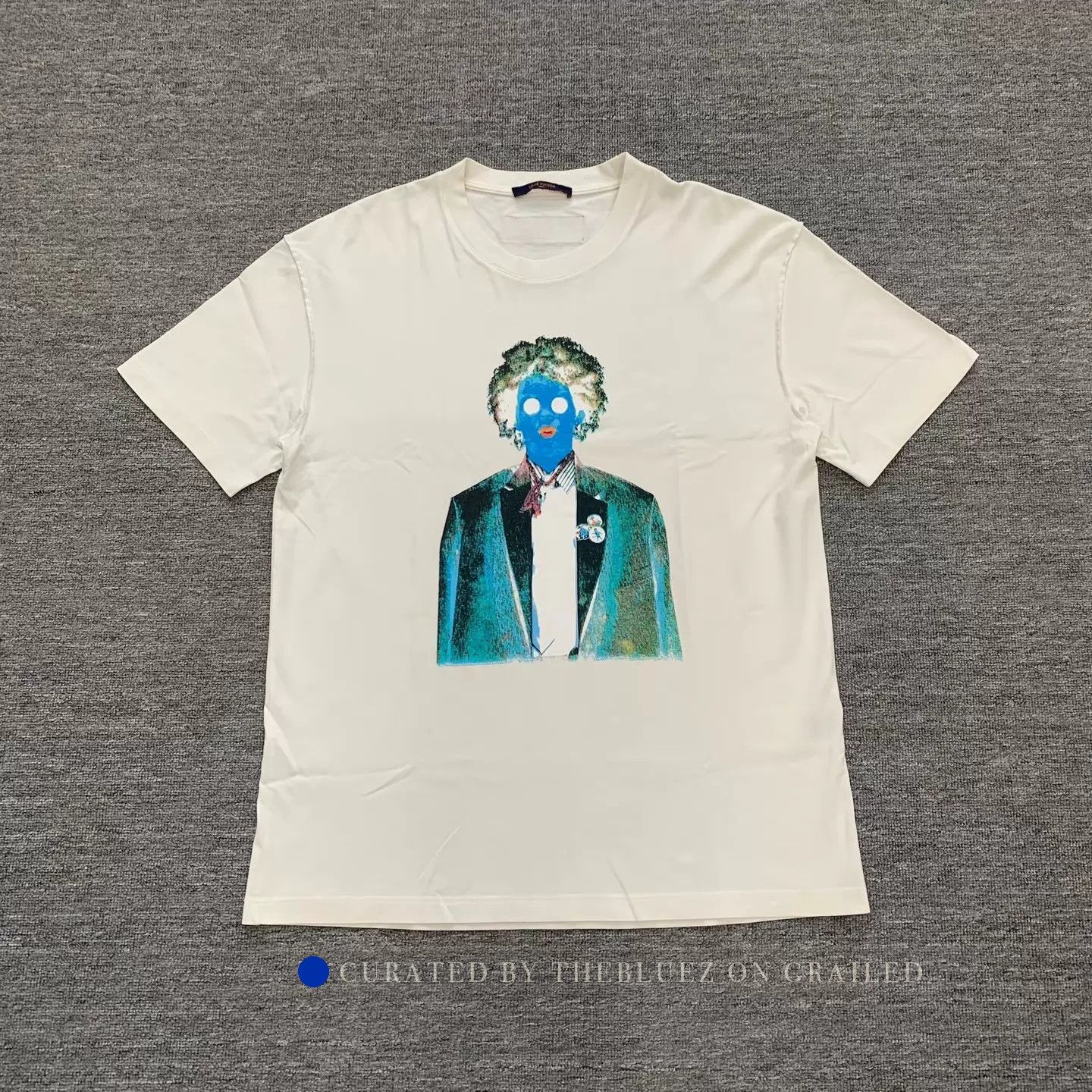 Louis Vuitton Graphic White Short Sleeve Tee in XL Size US XL / EU 56 / 4 - 1 Thumbnail