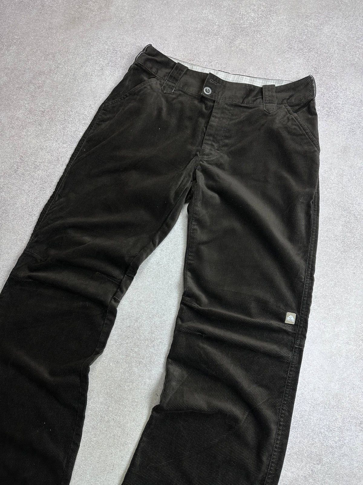 Nike ACG Vintage Nike ACG Brown Cargo Y2K Pants Corduroy 32 Size US 32 / EU 48 - 3 Thumbnail