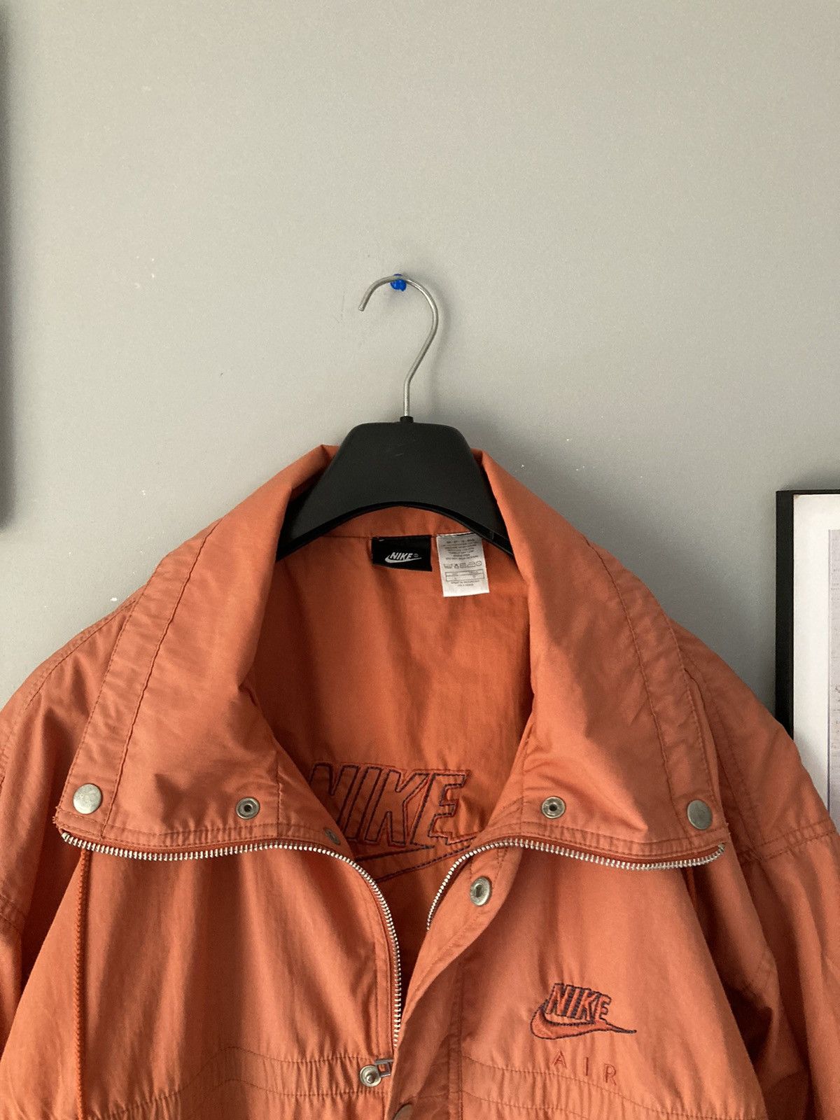 Nike × Vintage Vintage retro rare 90s nike light rain jacket L spellout y2k Size US L / EU 52-54 / 3 - 6 Thumbnail