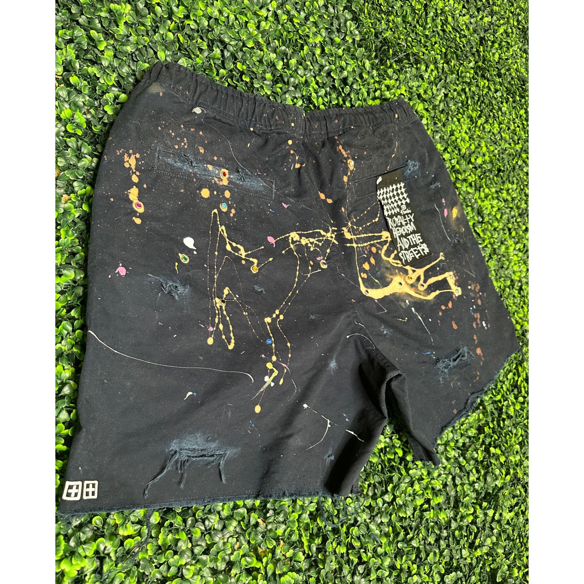 Ksubi DRO Lab LTD Custom 1/1 ART x Ksubi Shorts Size US 36 / EU 52 - 9 Thumbnail
