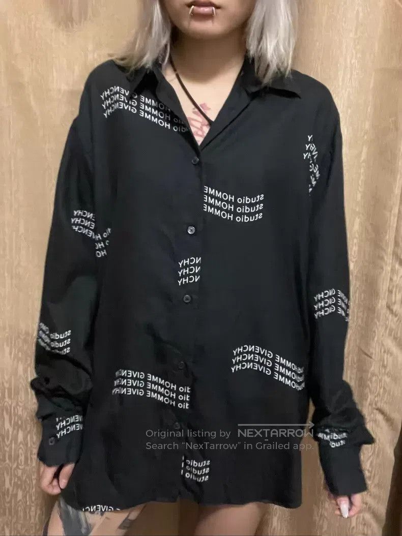 Givenchy Givenchy Barrage printed shirt Size US L / EU 52-54 / 3 - 4 Thumbnail