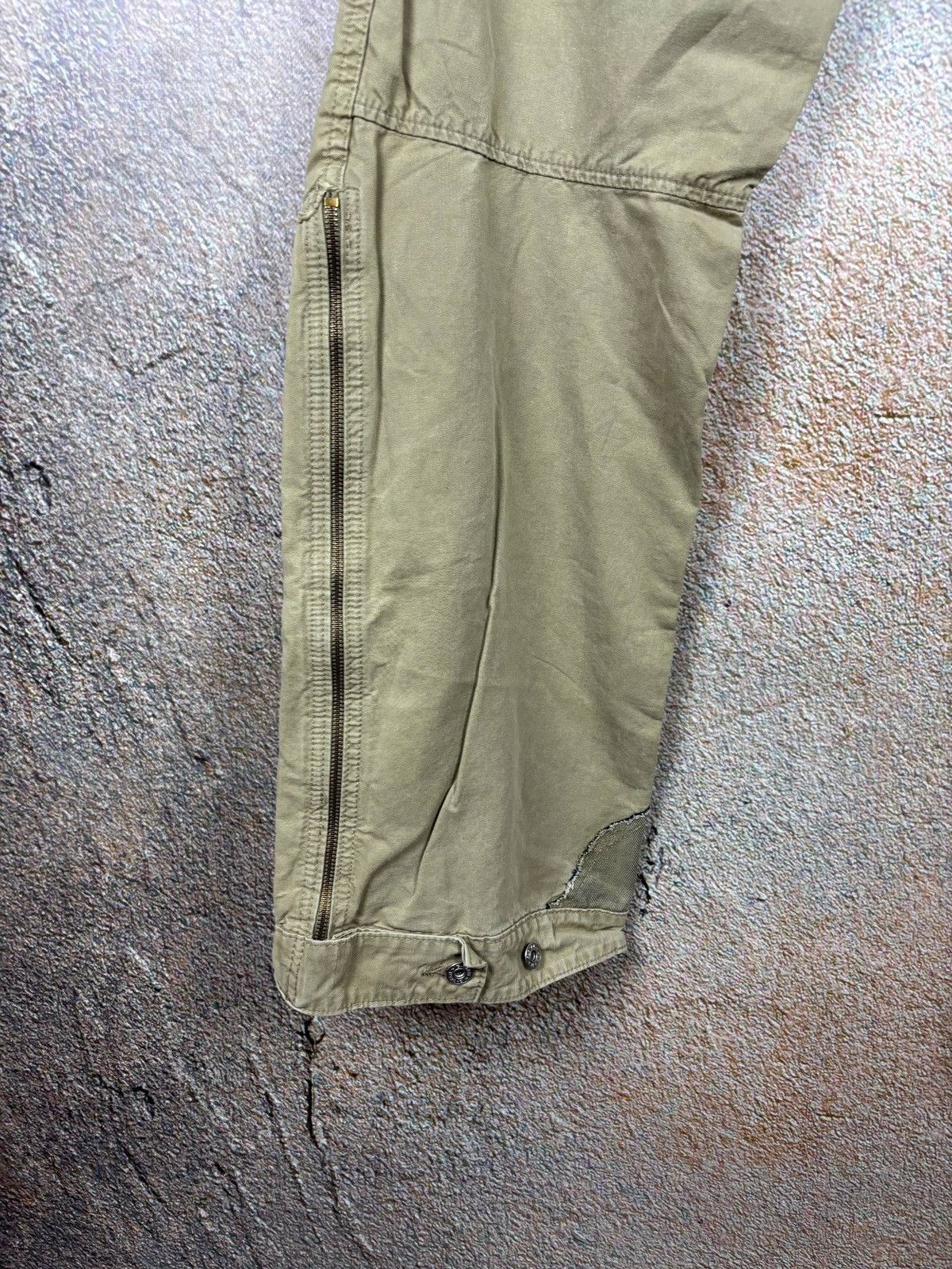 G-Star y2k G Star Raw Raw Edges Baggy Zip Pants Size 33 Size US 33 - 5 Thumbnail