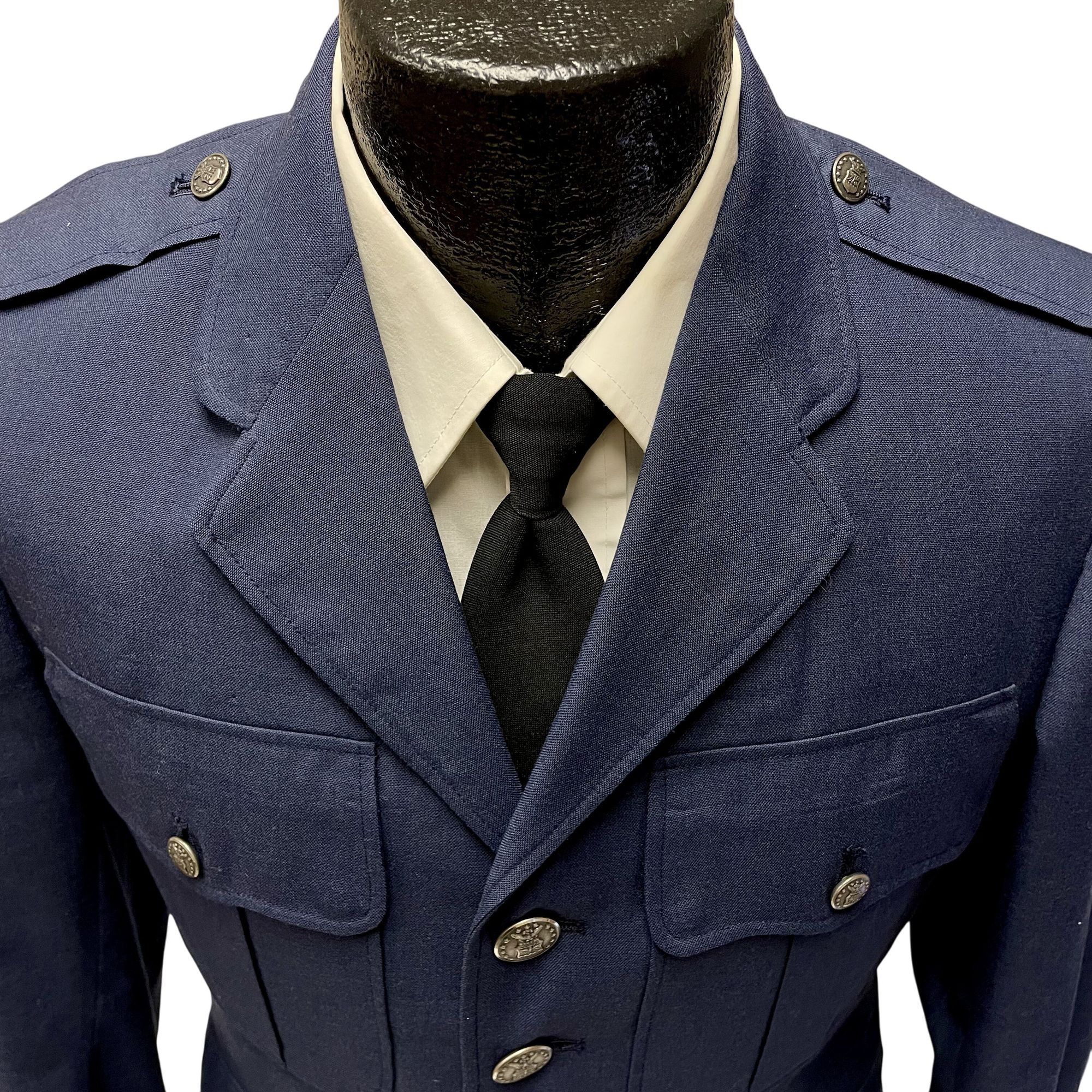 Other Vtg USAF Wool Military Sport Coat US Air Force Jacket Size 38R - 2 Thumbnail